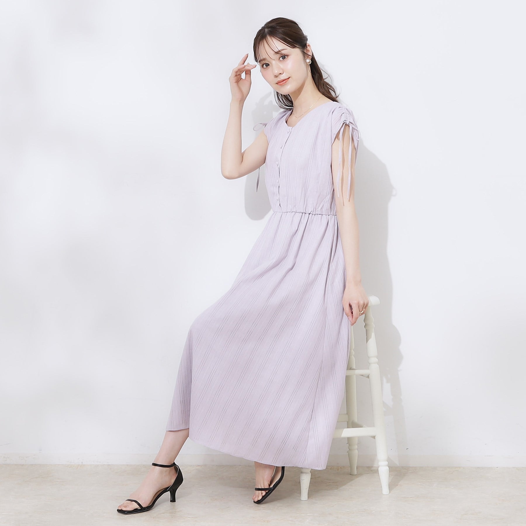 クチュール ブローチ Couture Brooch カラミチェック サマードレス （オリーブグリーン(026)） オリーブグリーン(026)