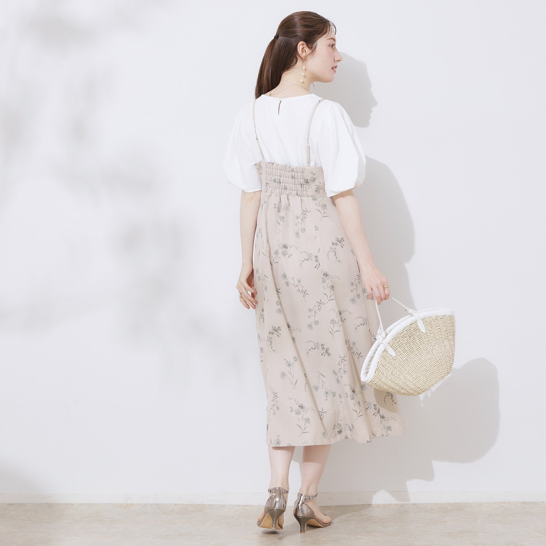 クチュール ブローチ Couture Brooch リネンライクアソートキャミワンピース （トープ(054)） トープ(054)
