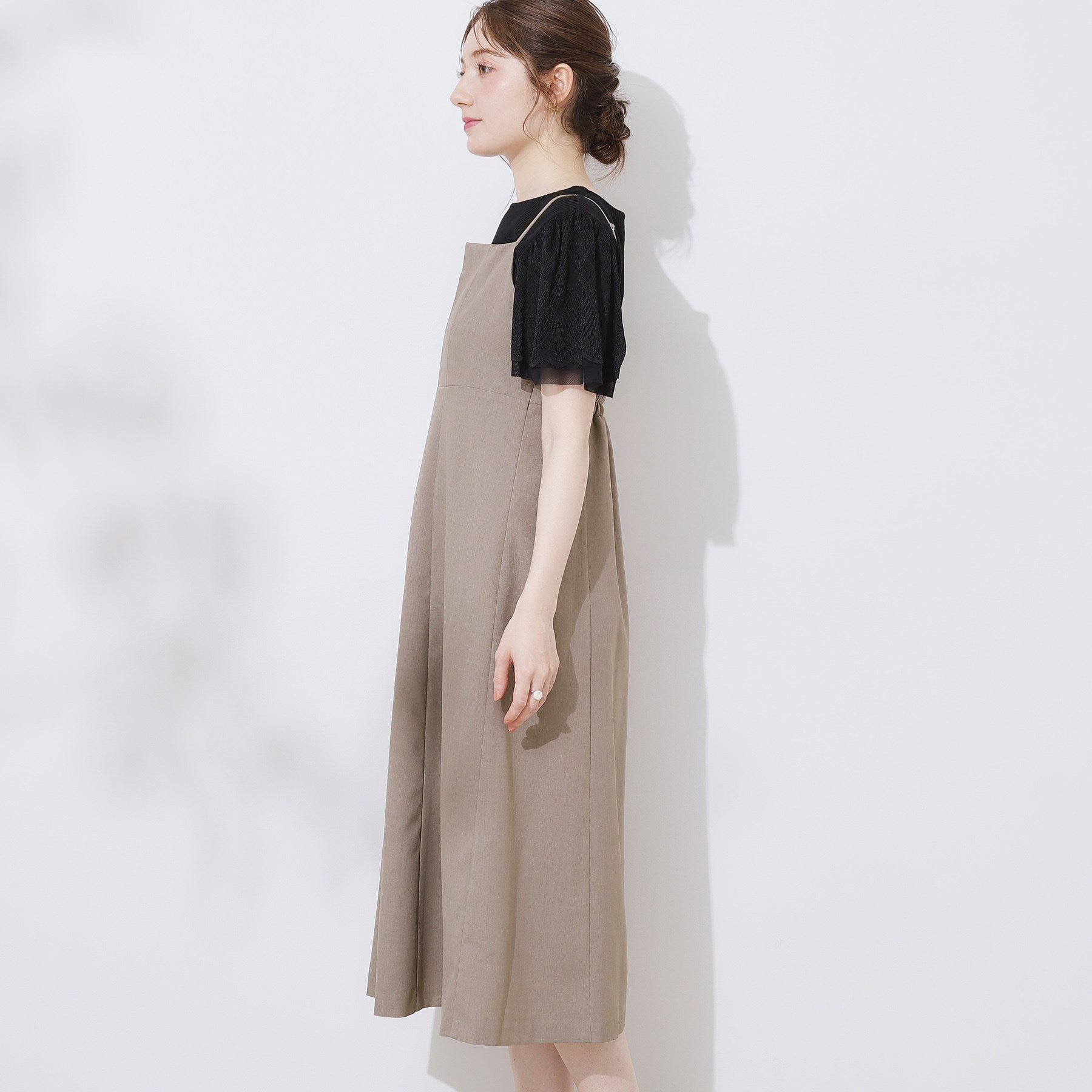 クチュール ブローチ Couture Brooch リネンライクアソートキャミワンピース （トープ(054)） トープ(054)