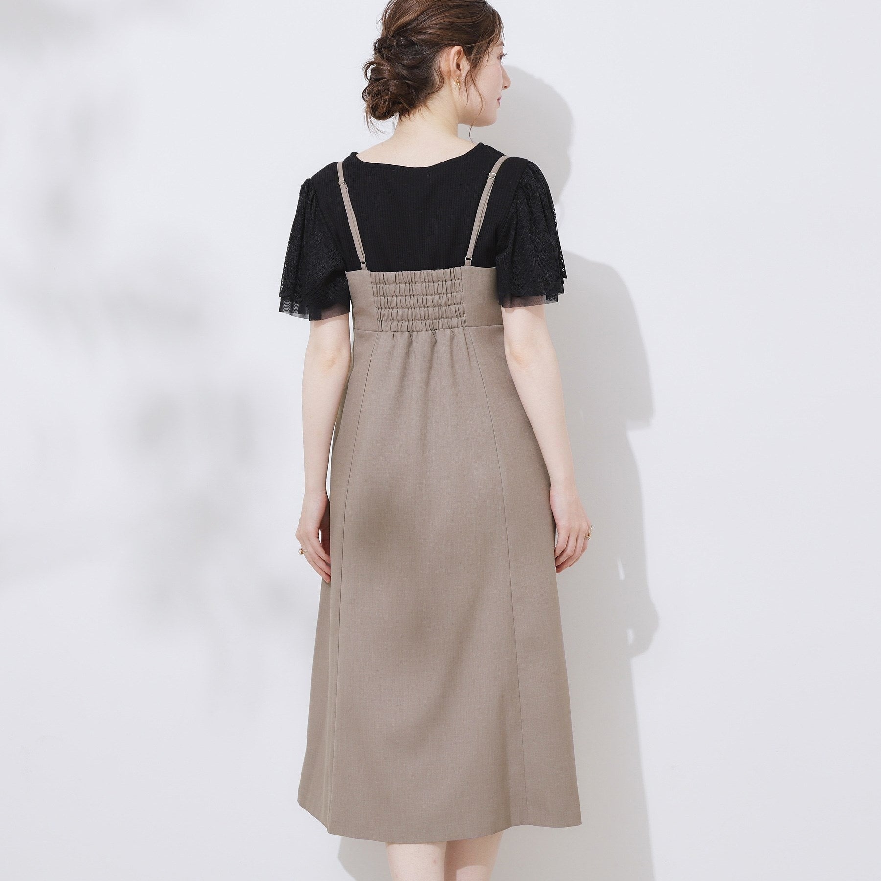 クチュール ブローチ Couture Brooch リネンライクアソートキャミワンピース （トープ(054)） トープ(054)