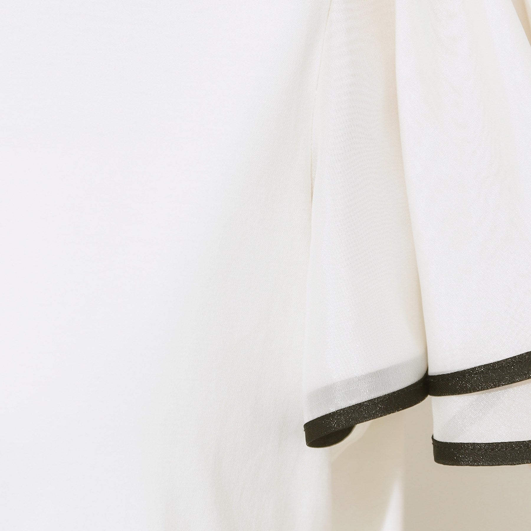 クチュール ブローチ Couture Brooch 配色フレアドッキングカットソー （ブラック(019)） ブラック(019)