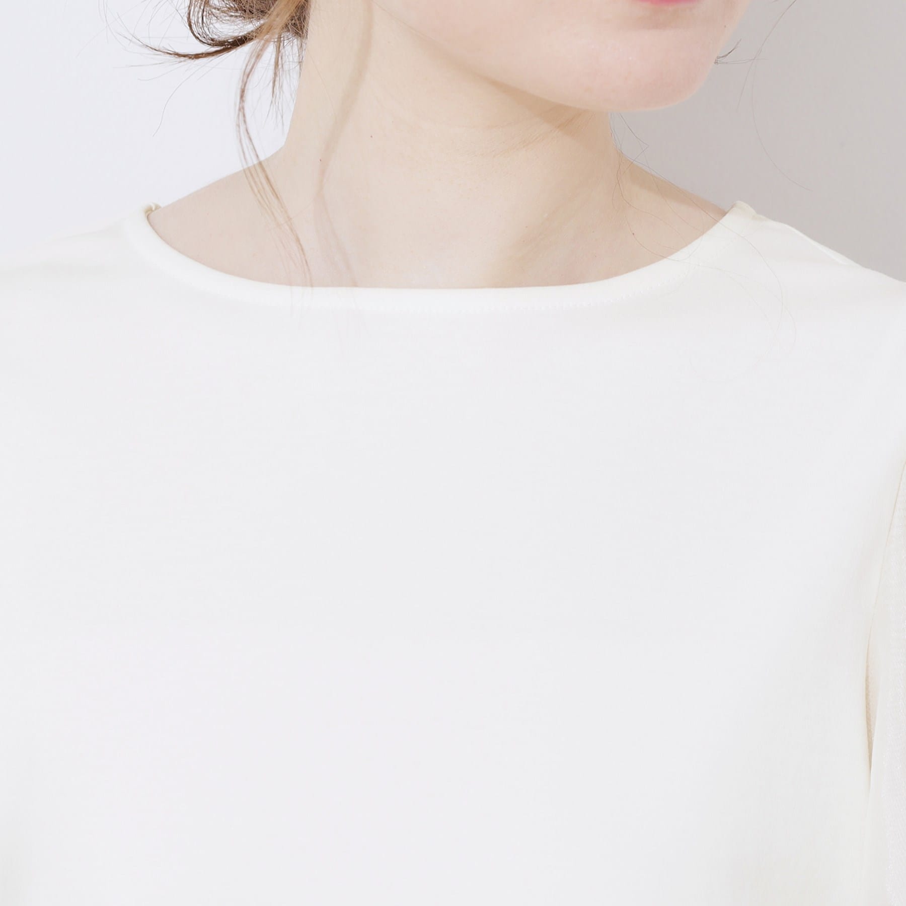 クチュール ブローチ Couture Brooch 配色フレアドッキングカットソー （ブラック(019)） ブラック(019)