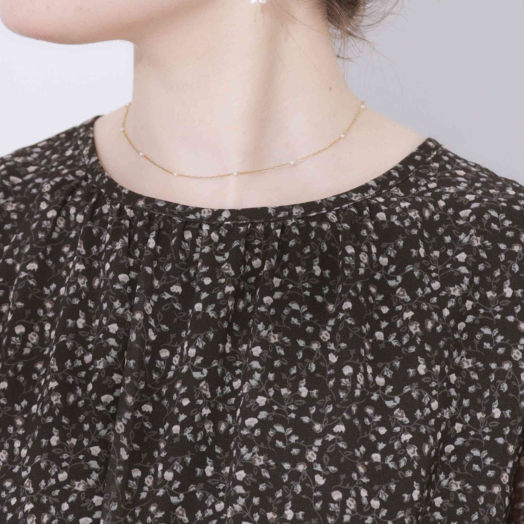 クチュール ブローチ Couture Brooch フリルスリーブワンピース （ブラック(119)） ブラック(119)