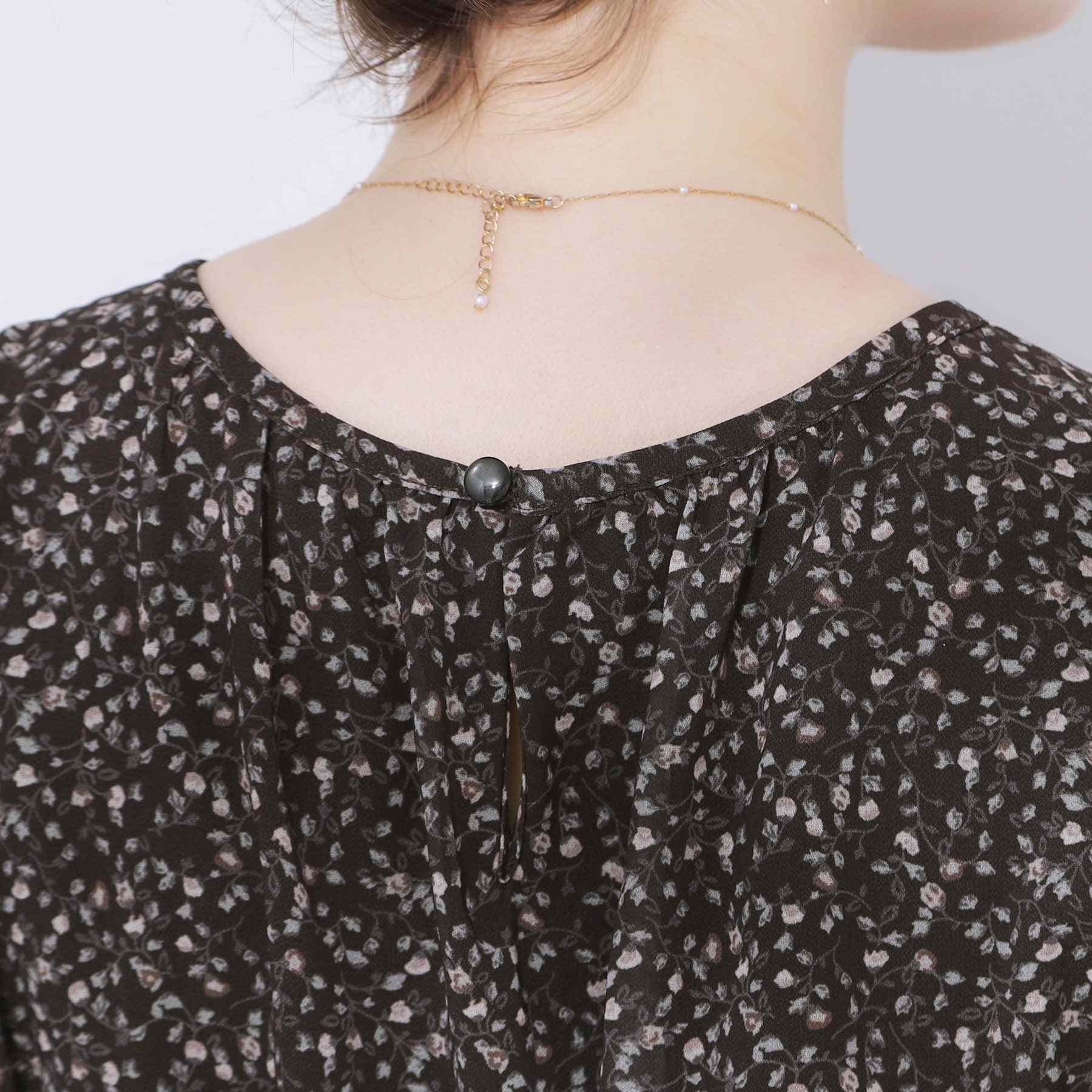 クチュール ブローチ Couture Brooch フリルスリーブワンピース （ブラック(119)） ブラック(119)