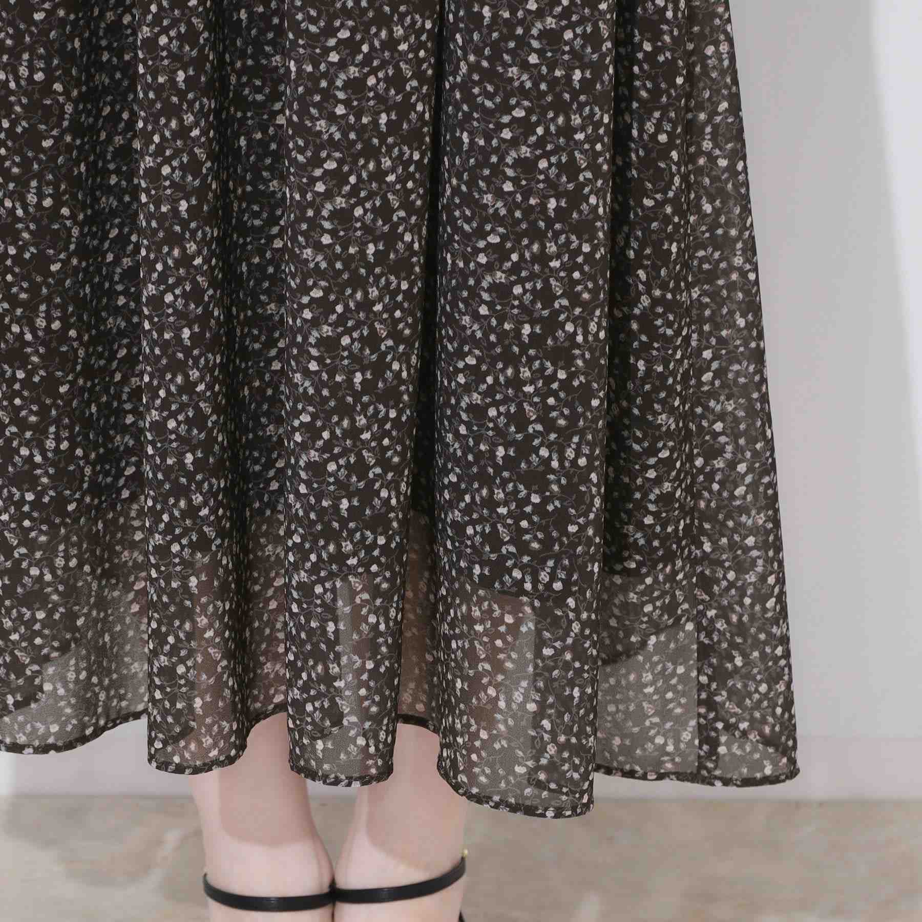 クチュール ブローチ Couture Brooch フリルスリーブワンピース （ブラック(119)） ブラック(119)