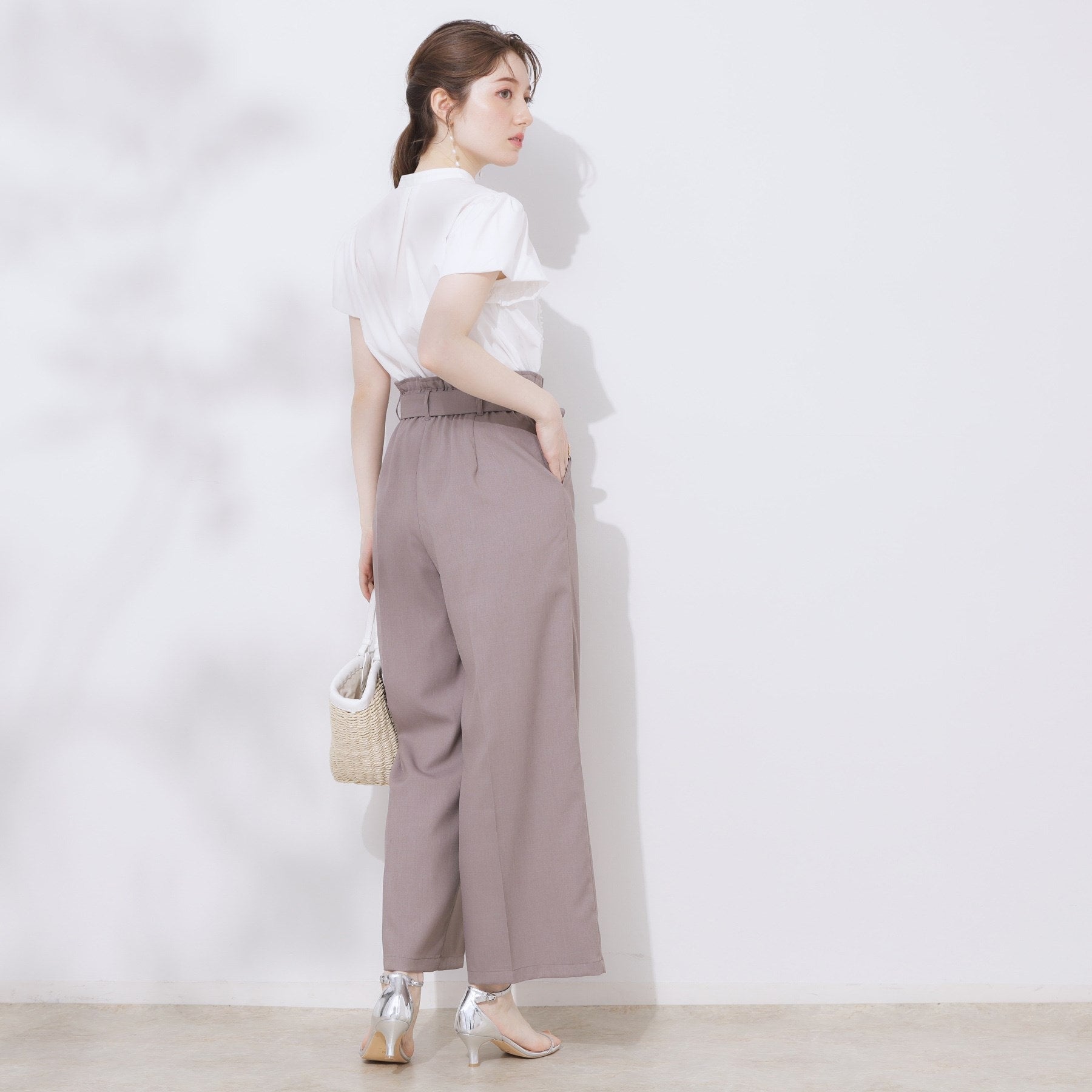 クチュール ブローチ Couture Brooch フロントフリルシャツ （グリーン(025)） グリーン(025)