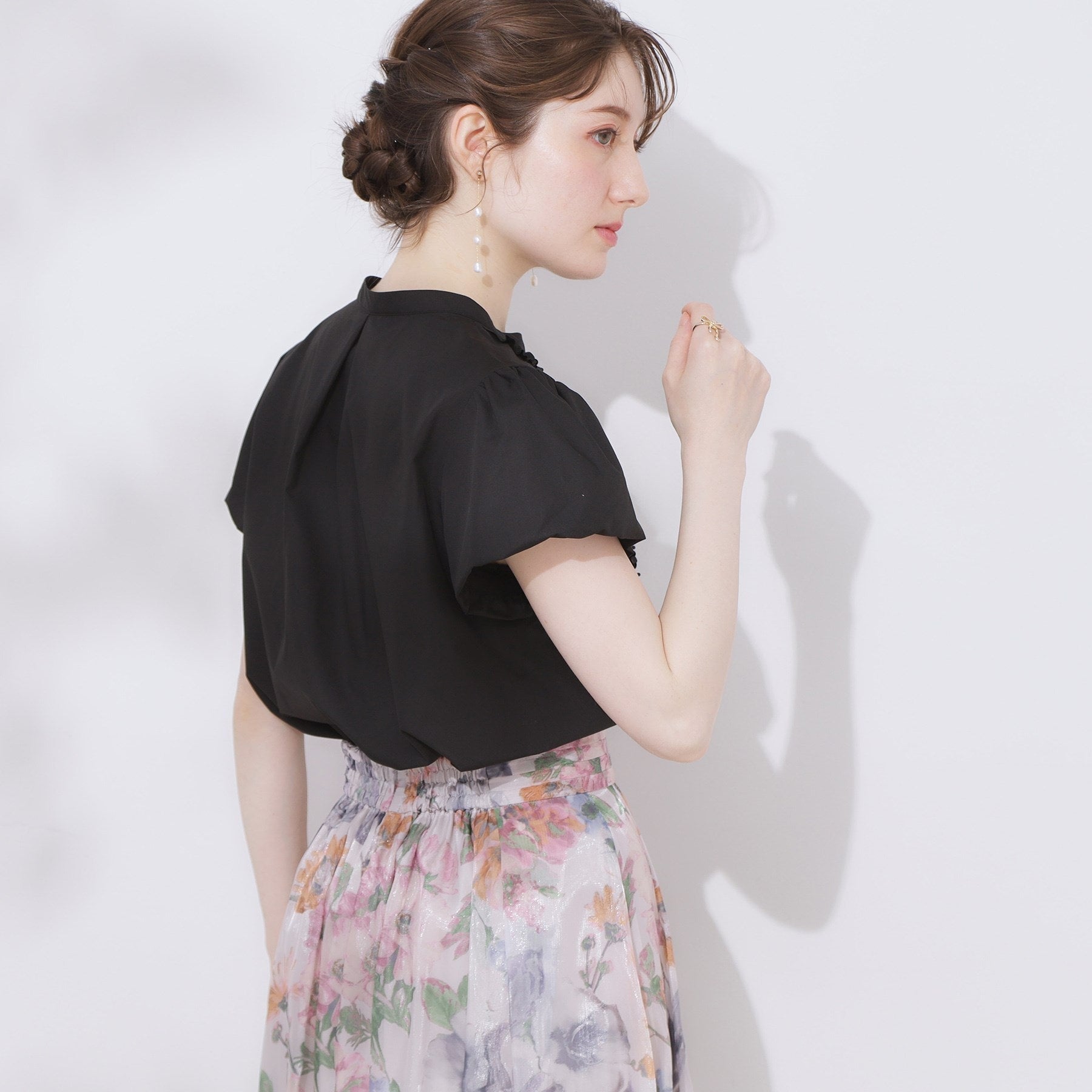 クチュール ブローチ Couture Brooch フロントフリルシャツ （グリーン(025)） グリーン(025)