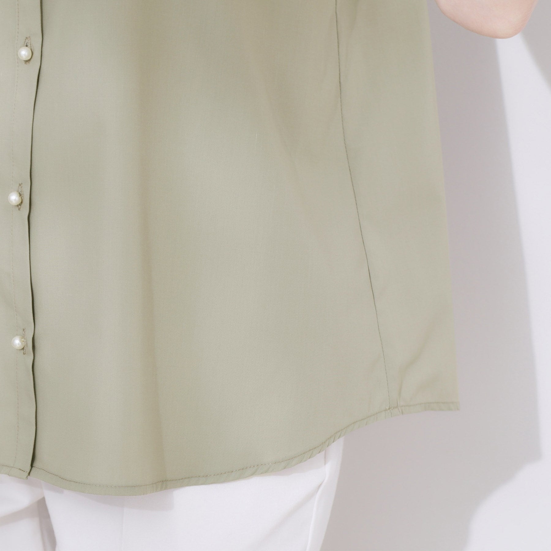 クチュール ブローチ Couture Brooch フロントフリルシャツ （グリーン(025)） グリーン(025)