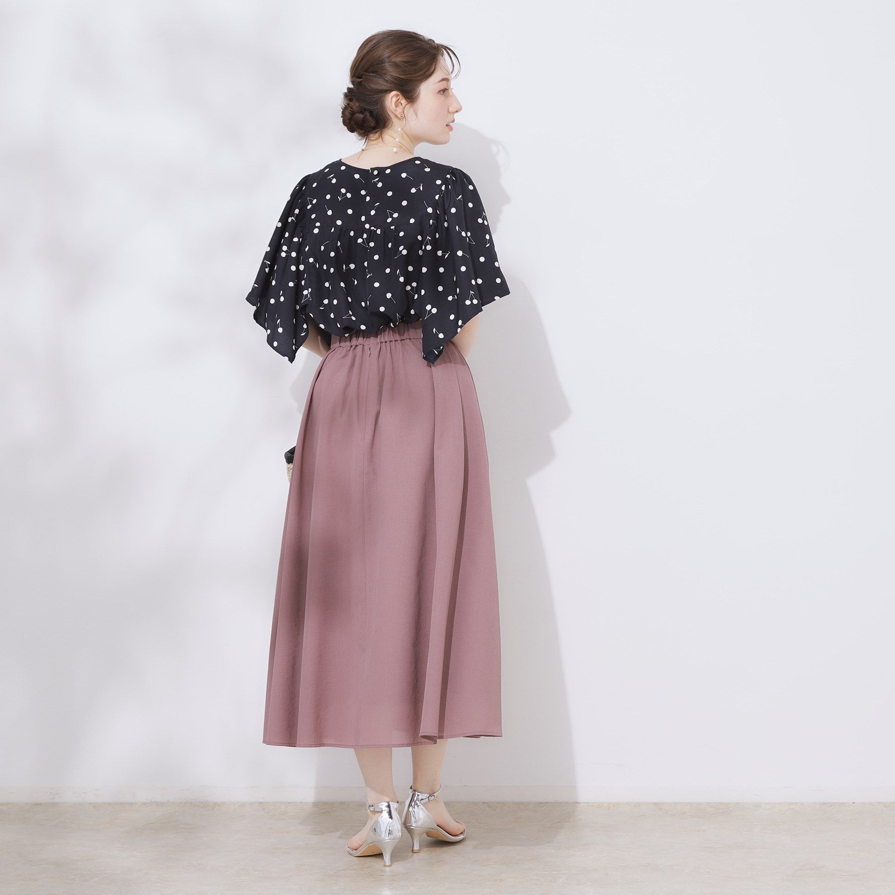 クチュール ブローチ Couture Brooch さくらんぼドットブラウス （オフホワイト(103)） オフホワイト(103)