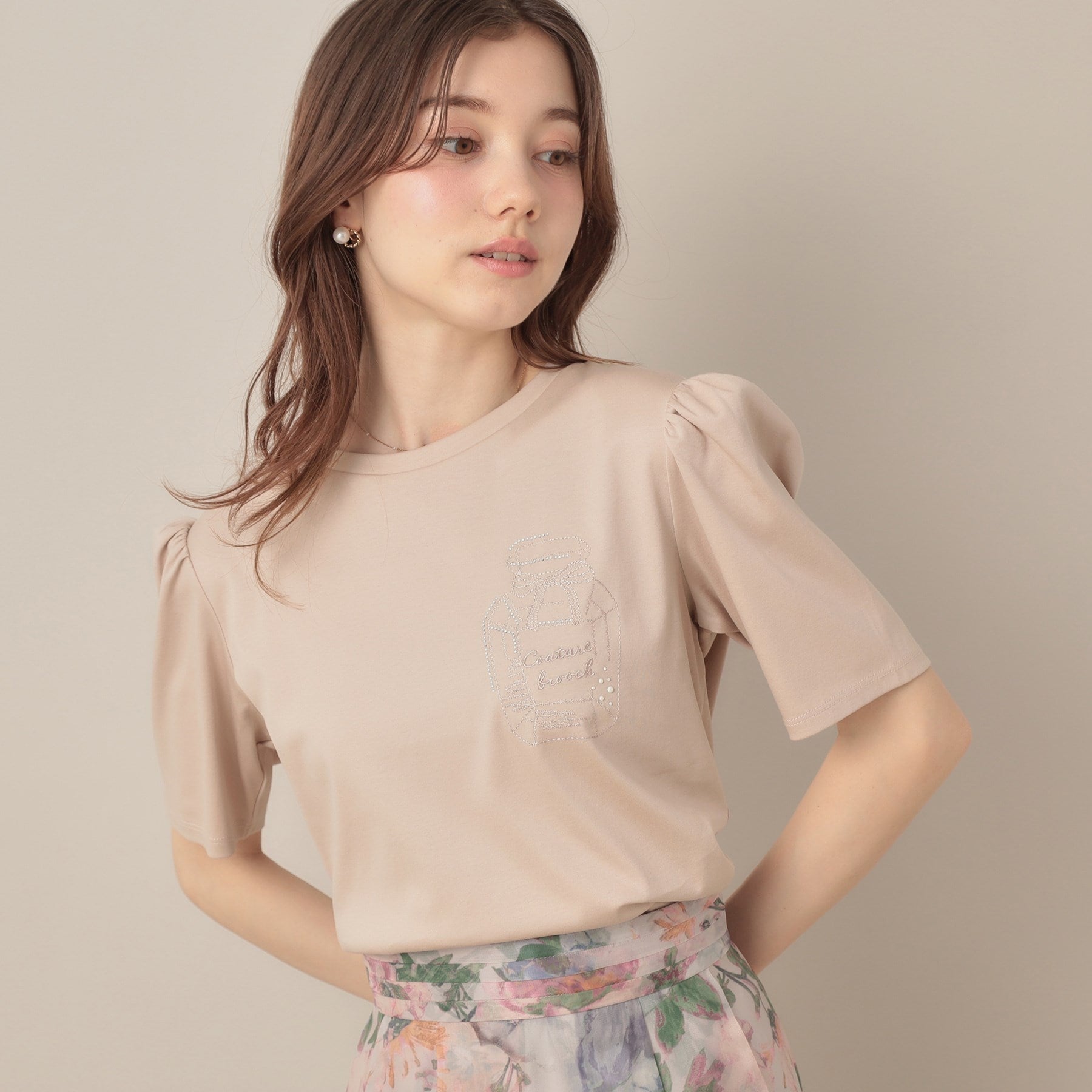 クチュール ブローチ Couture Brooch 60シルケット パフュームエンブロT （イエロー(031)） イエロー(031)