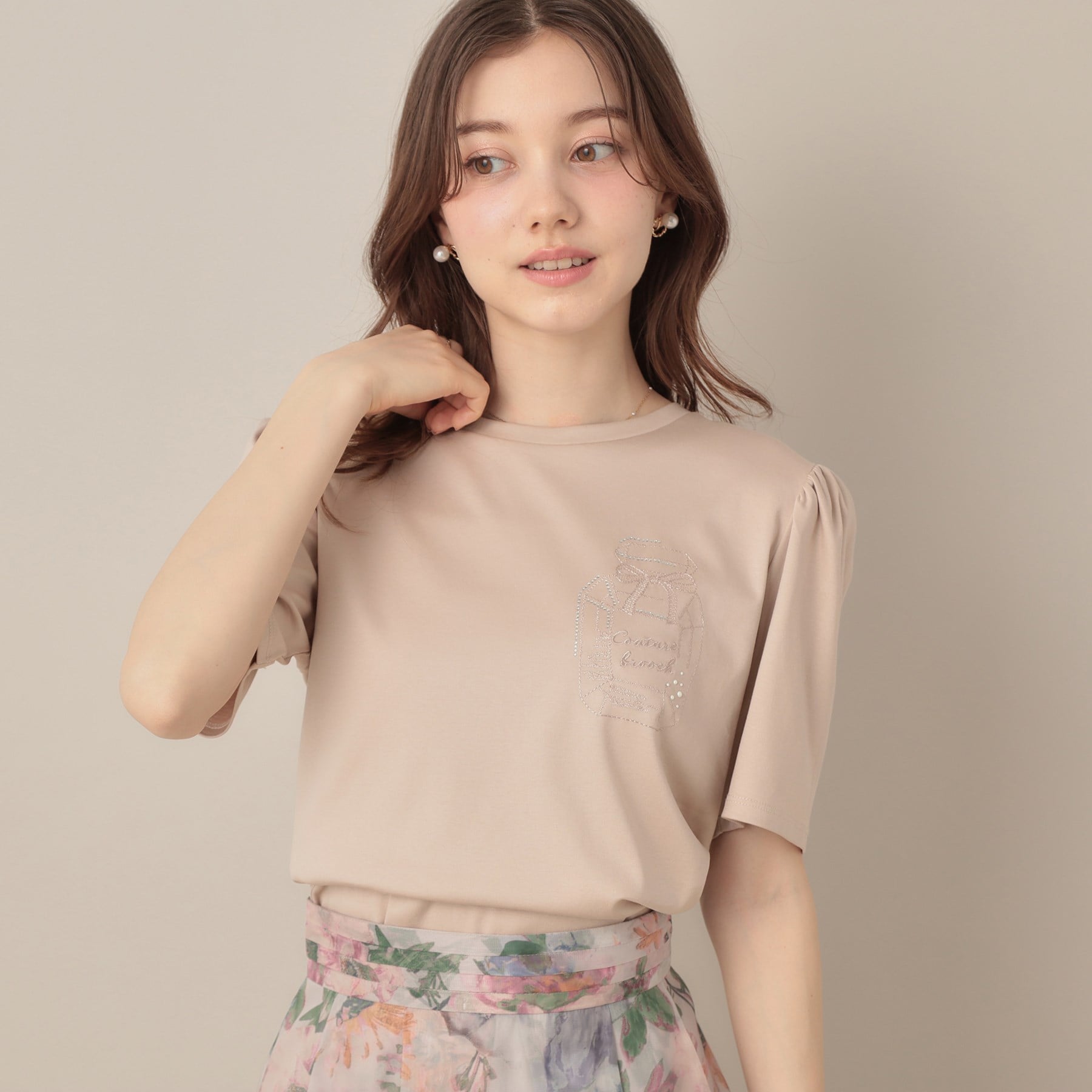 クチュール ブローチ Couture Brooch 60シルケット パフュームエンブロT （イエロー(031)） イエロー(031)