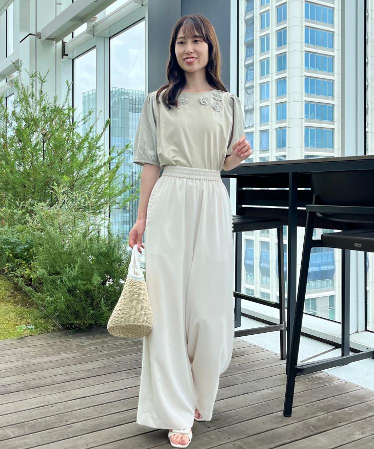 クチュール ブローチ Couture Brooch シフォンフラワーエンブロ （ブラック(019)） ブラック(019)