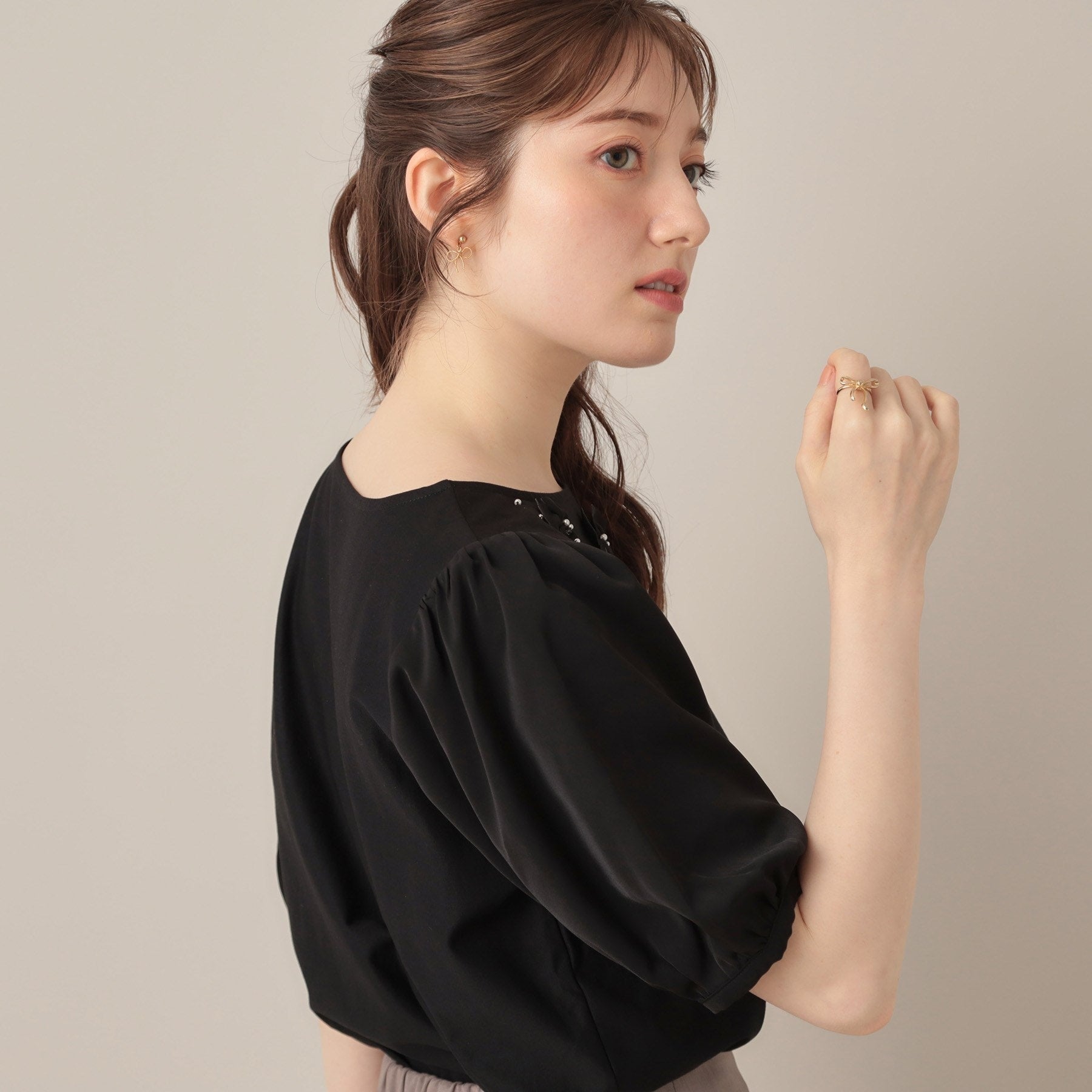 クチュール ブローチ Couture Brooch シフォンフラワーエンブロ （ミントグリーン(021)） ミントグリーン(021)