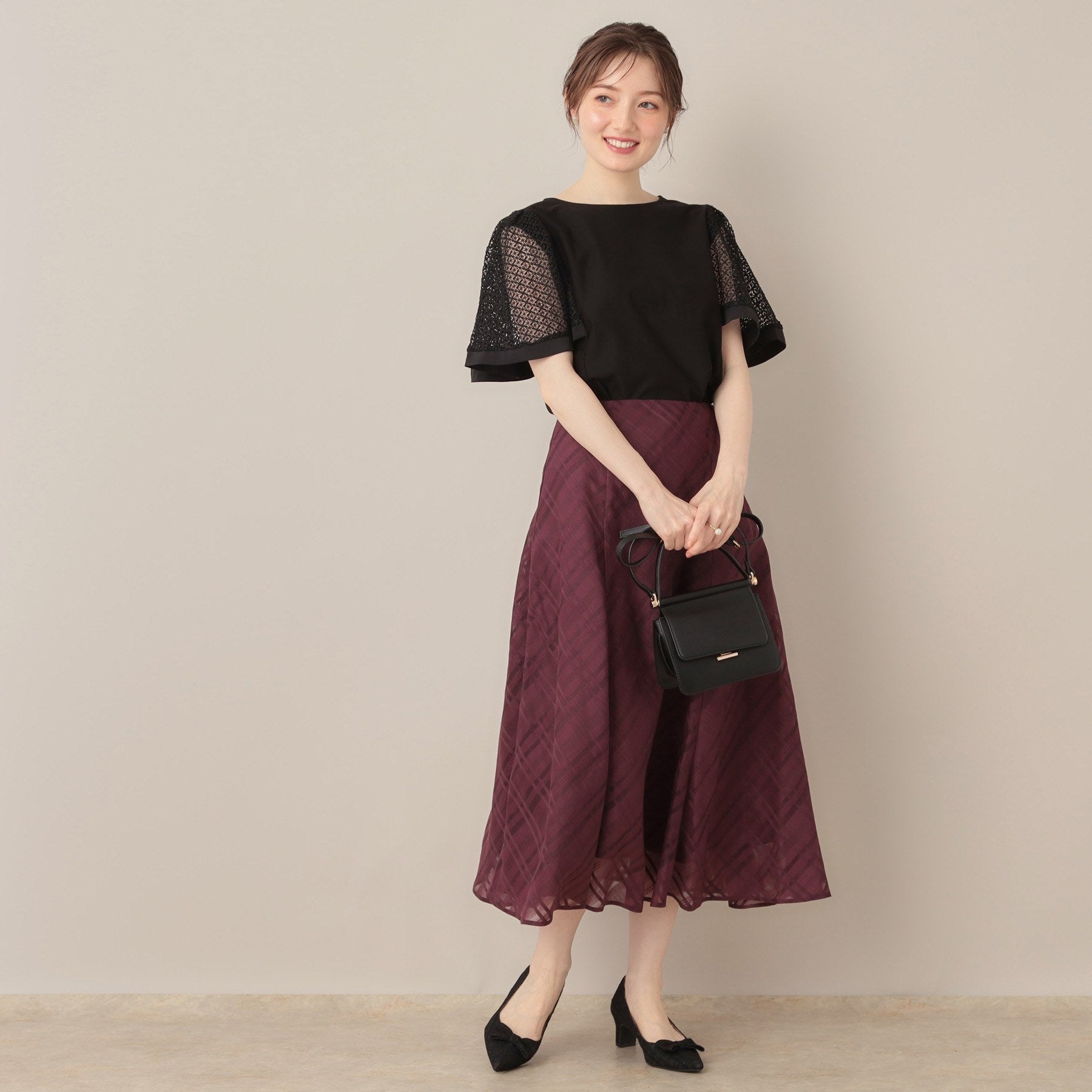 クチュール ブローチ Couture Brooch ケミカルレースフレアスリーブ （ミントグリーン(021)） ミントグリーン(021)