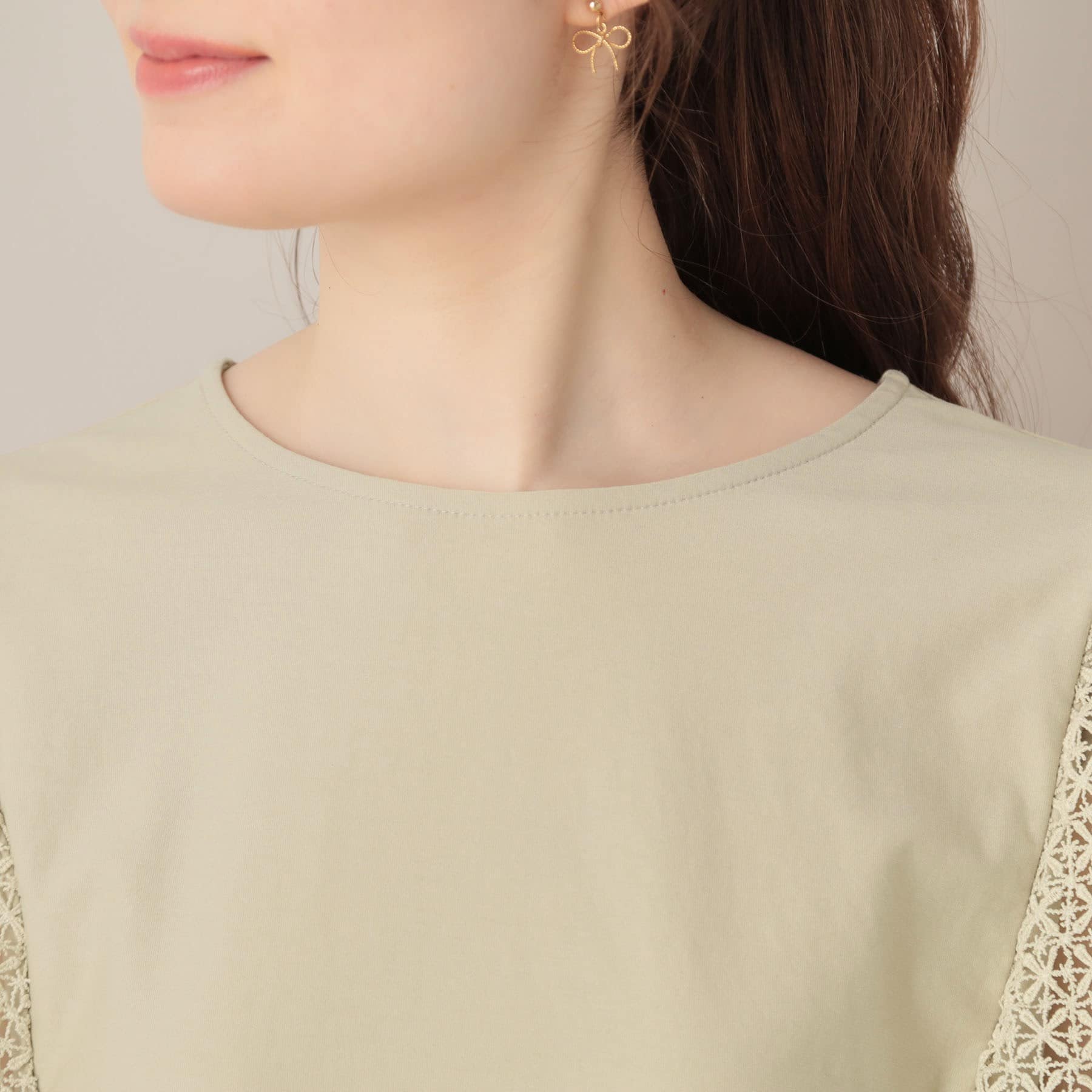 クチュール ブローチ Couture Brooch ケミカルレースフレアスリーブ （ミントグリーン(021)） ミントグリーン(021)