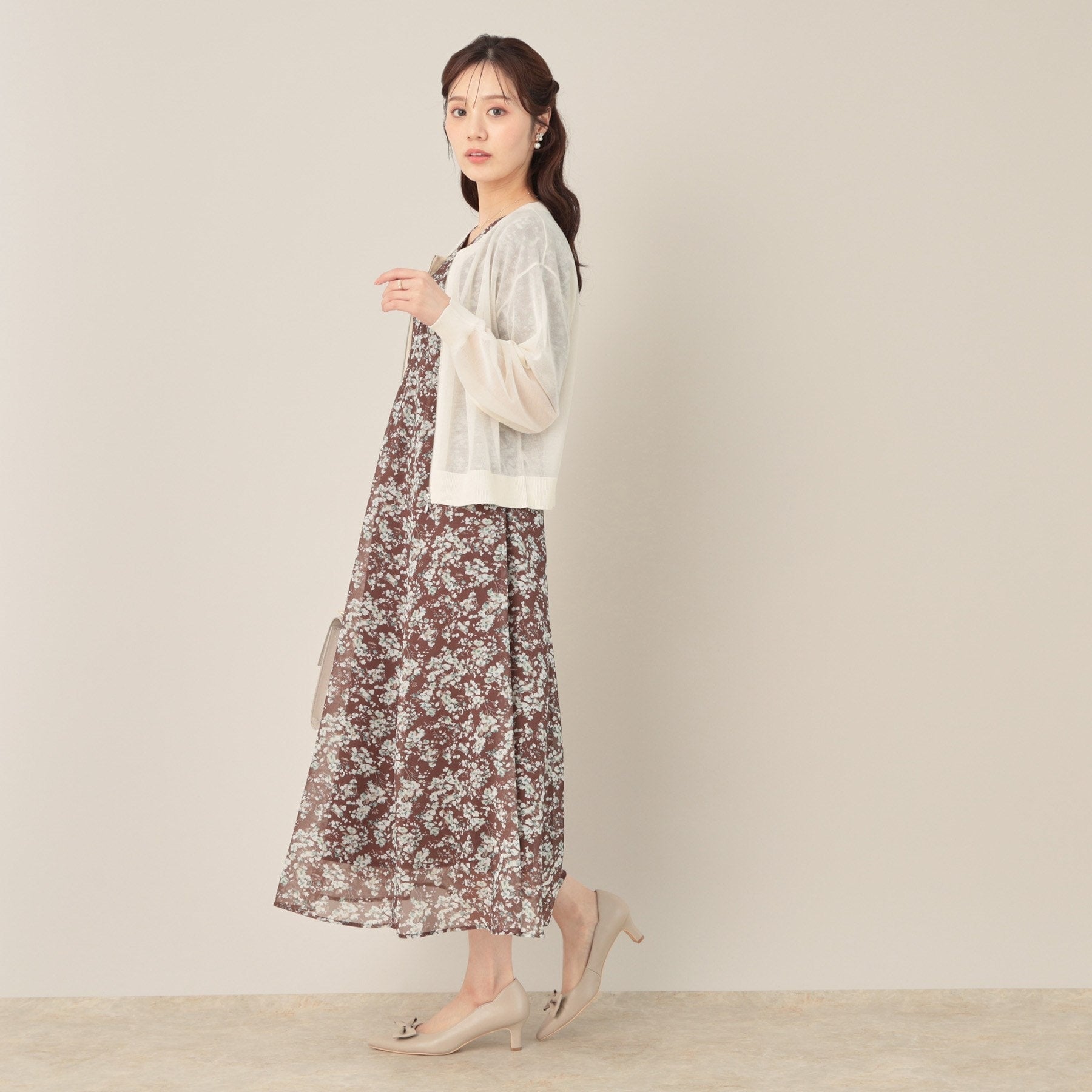 クチュール ブローチ Couture Brooch LEVITAシアージップアップブルゾン （ライトグレー(011)） ライトグレー(011)
