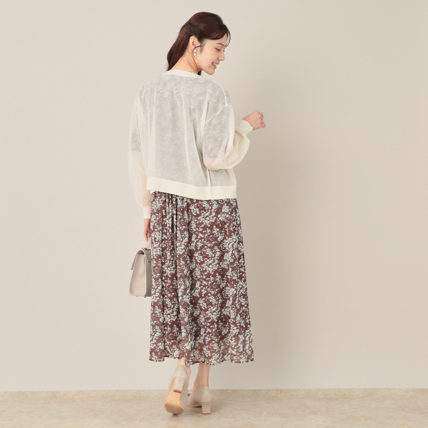 クチュール ブローチ Couture Brooch LEVITAシアージップアップブルゾン （ライトグレー(011)） ライトグレー(011)