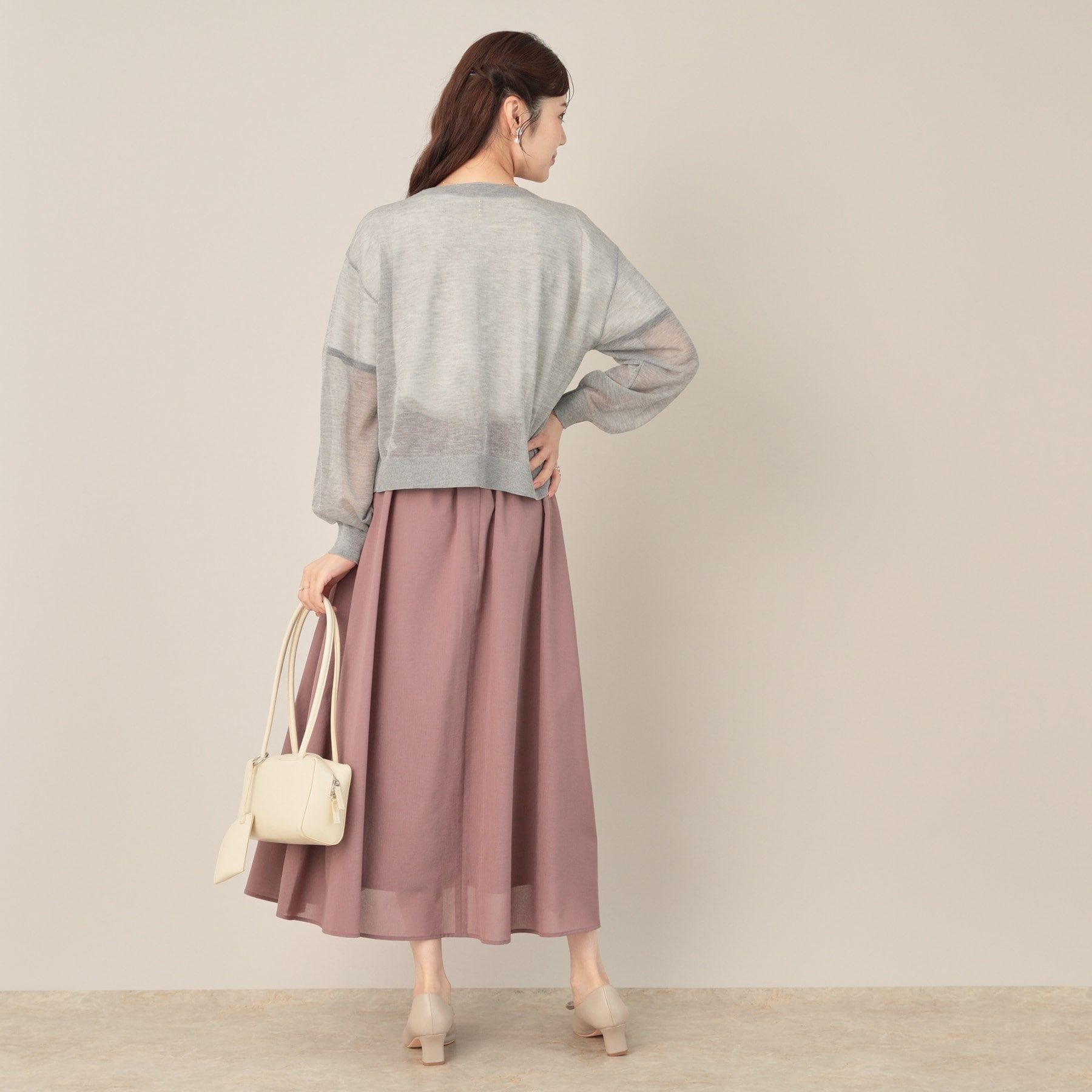 クチュール ブローチ Couture Brooch LEVITAシアージップアップブルゾン （ライトグレー(011)） ライトグレー(011)