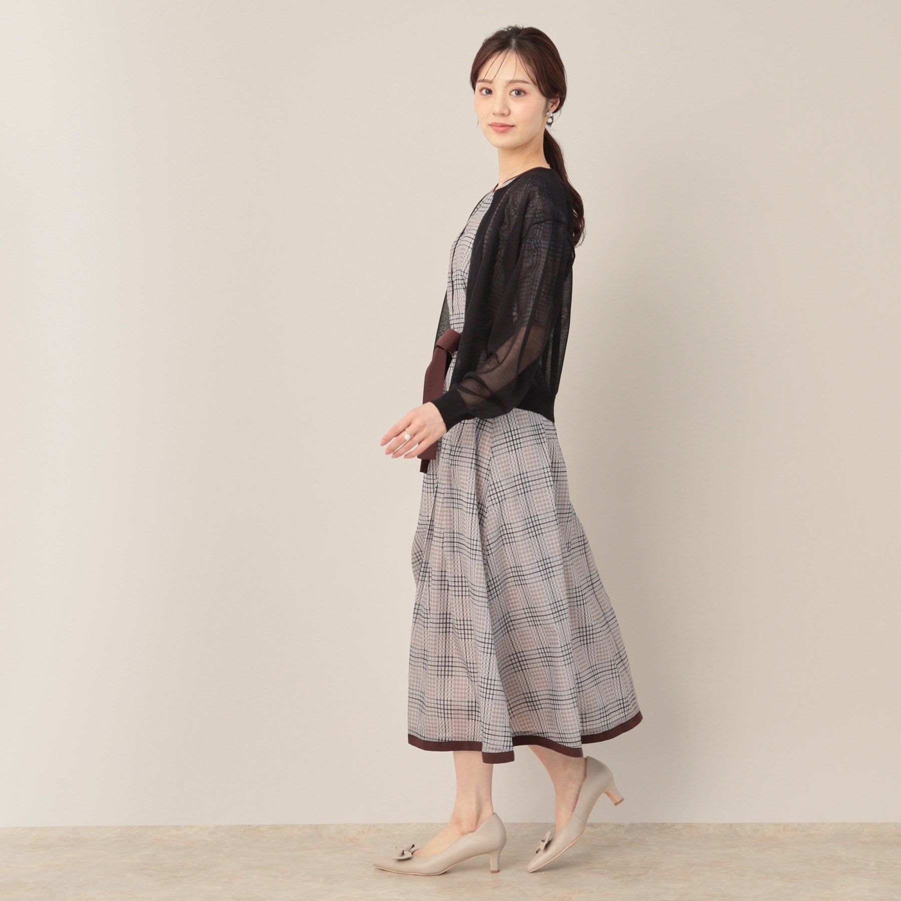 クチュール ブローチ Couture Brooch LEVITAシアージップアップブルゾン （ライトグレー(011)） ライトグレー(011)
