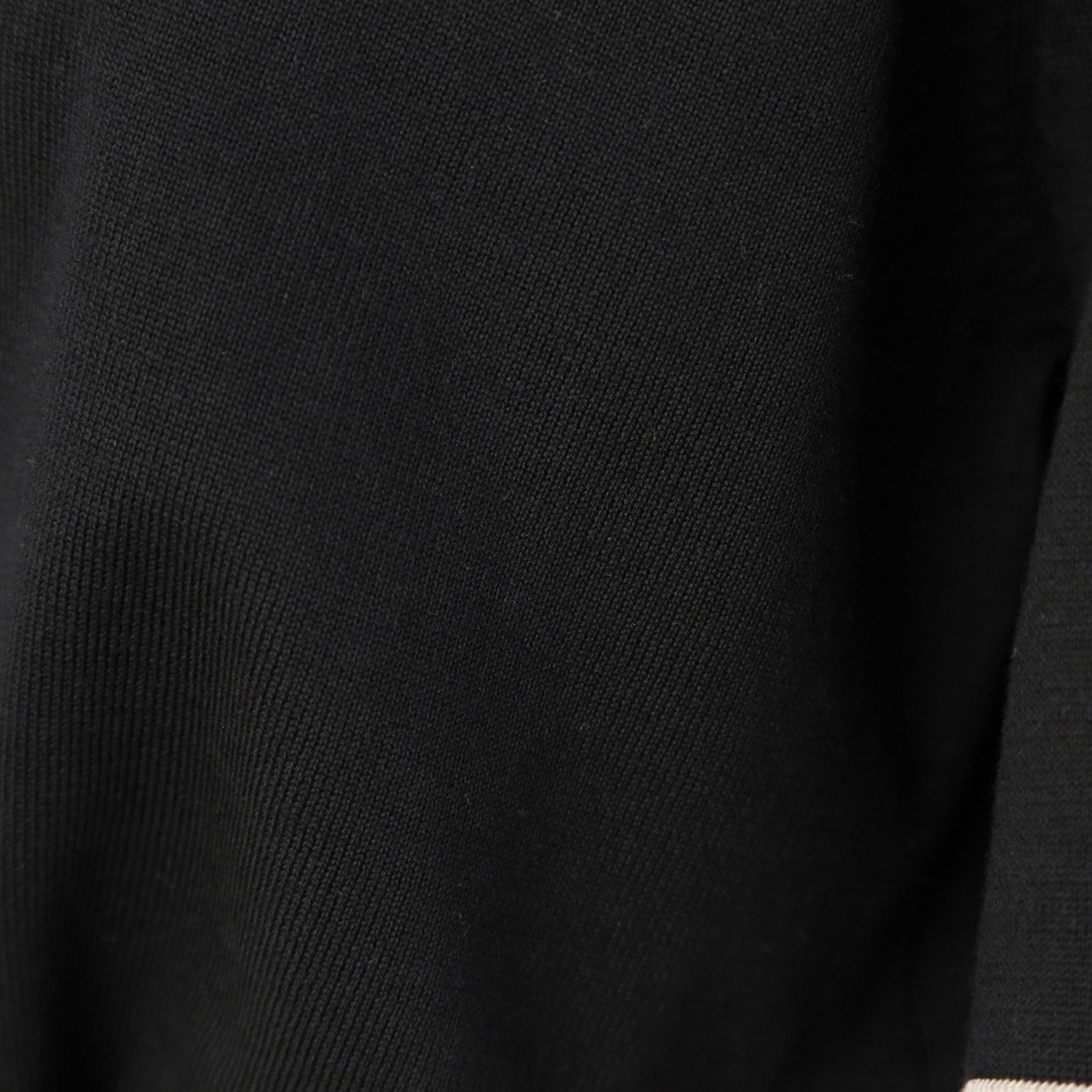 クチュール ブローチ Couture Brooch 【フェミニン・5分袖・通勤】配色フレアスリーブニット （オフホワイト(503)） オフホワイト(503)