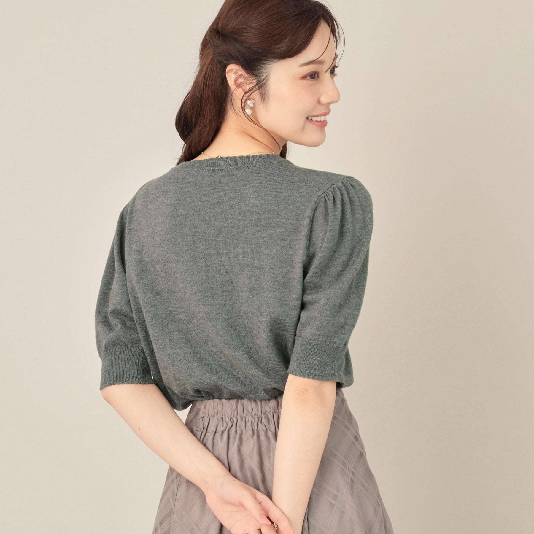 クチュール ブローチ Couture Brooch オーガンフリルフラワーニット （ピンク(071)） ピンク(071)