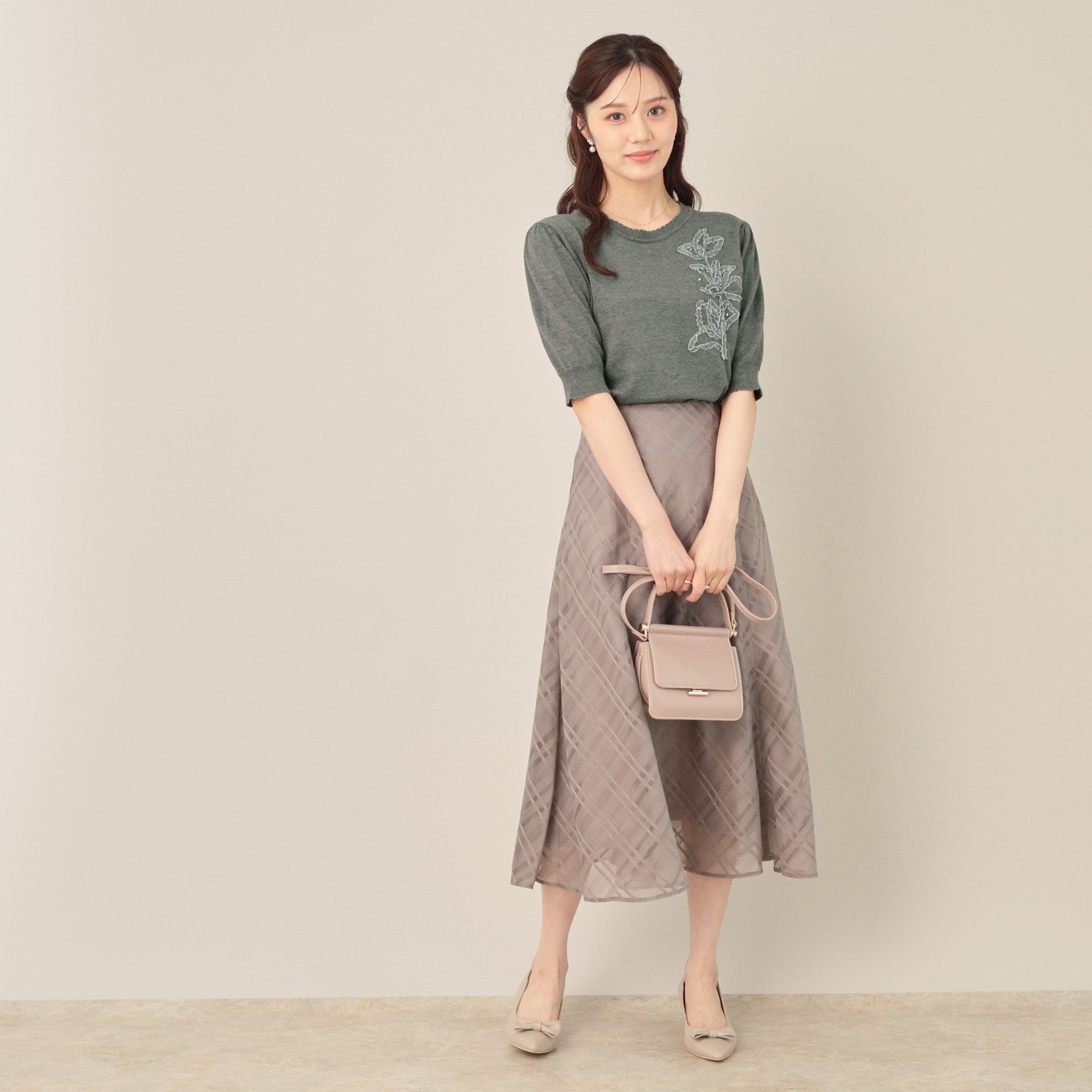 クチュール ブローチ Couture Brooch オーガンフリルフラワーニット （ピンク(071)） ピンク(071)