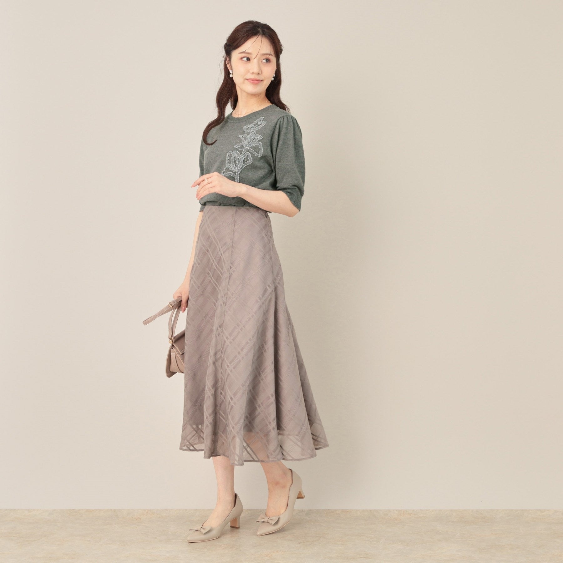 クチュール ブローチ Couture Brooch オーガンフリルフラワーニット （ピンク(071)） ピンク(071)