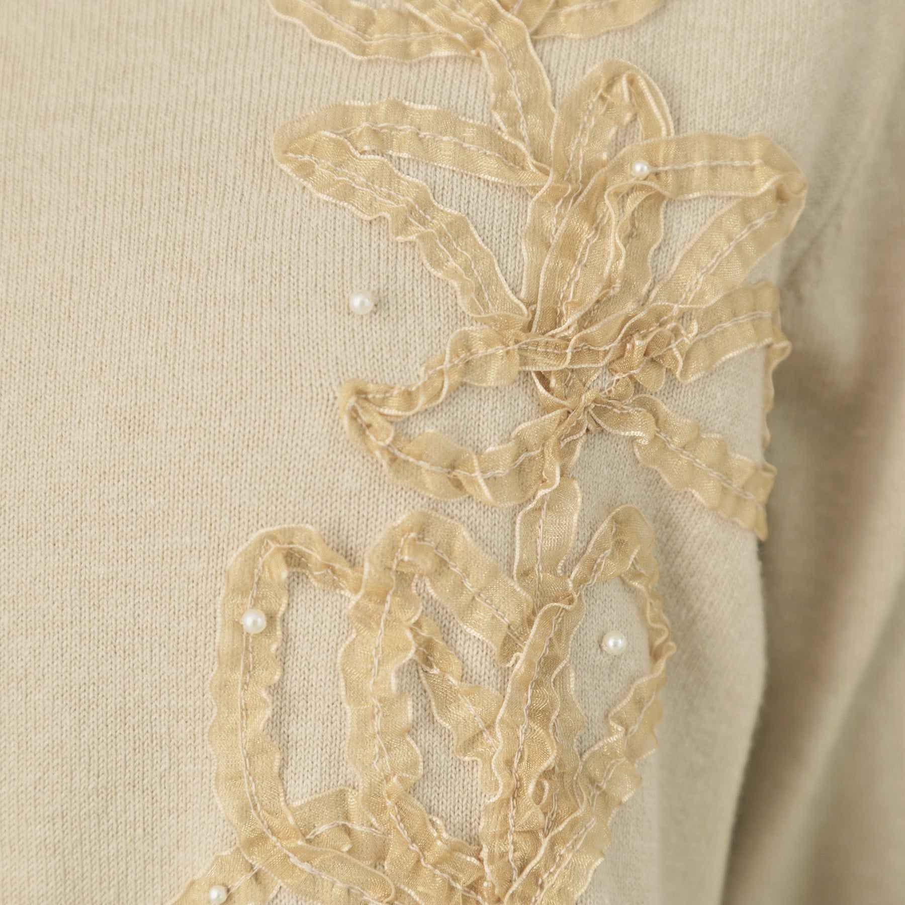 クチュール ブローチ Couture Brooch オーガンフリルフラワーニット （ピンク(071)） ピンク(071)