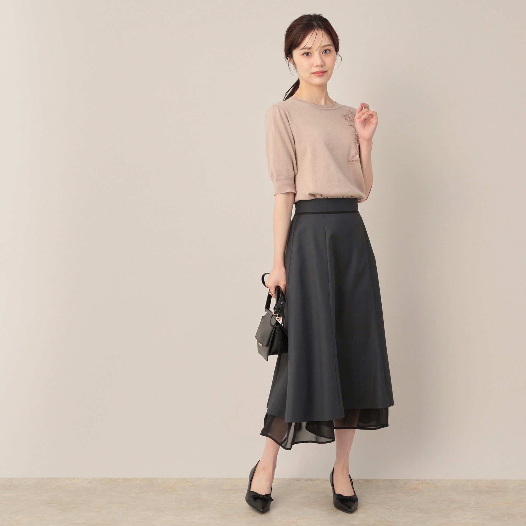 クチュール ブローチ Couture Brooch オーガンフリルフラワーニット （ピンク(071)） ピンク(071)