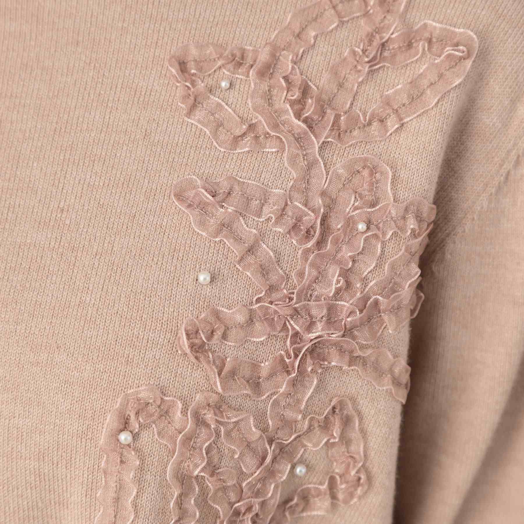 クチュール ブローチ Couture Brooch オーガンフリルフラワーニット （ピンク(071)） ピンク(071)