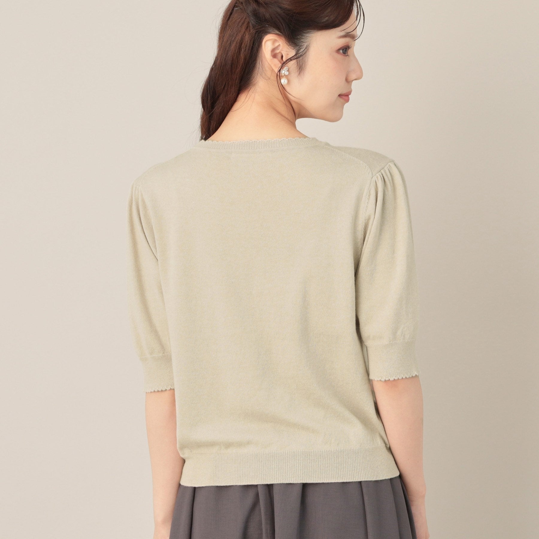 クチュール ブローチ Couture Brooch オーガンフリルフラワーニット （ピンク(071)） ピンク(071)