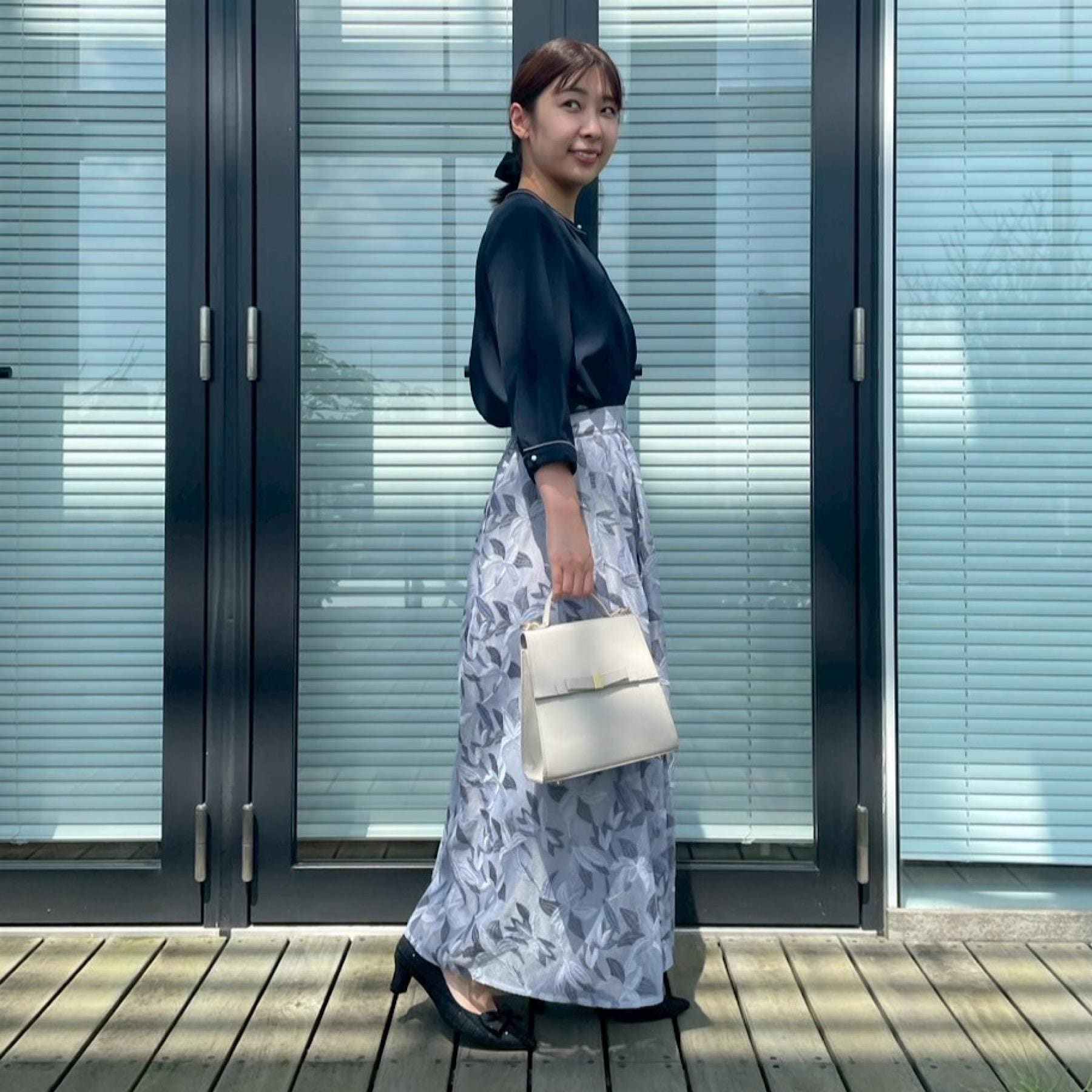 クチュール ブローチ Couture Brooch リンドウエンブロメッシュスカート （ブルー(491)） ブルー(491)