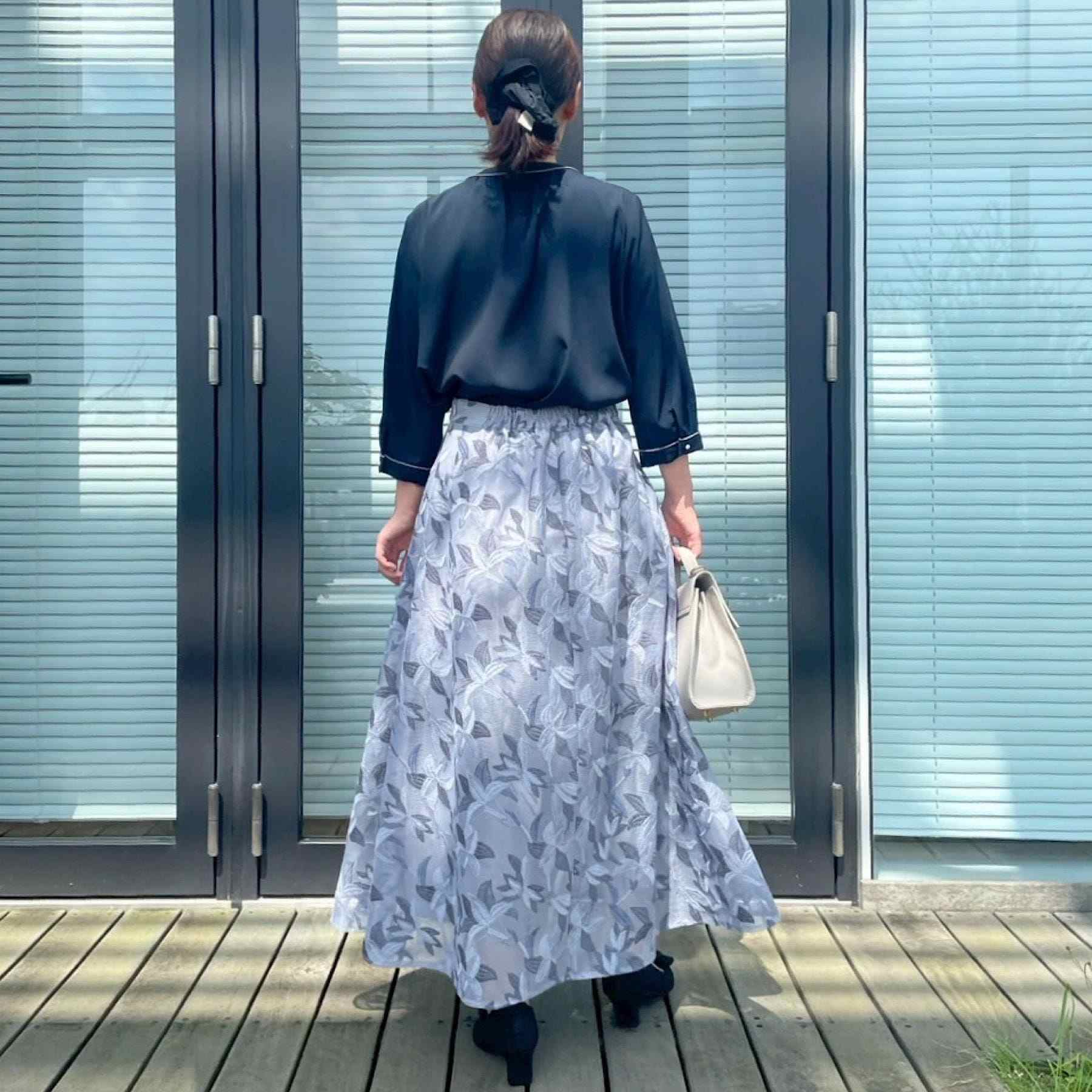 クチュール ブローチ Couture Brooch リンドウエンブロメッシュスカート （ブルー(491)） ブルー(491)