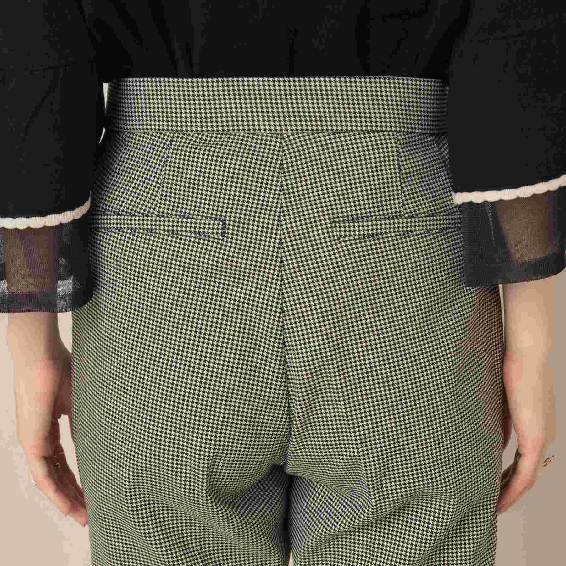 クチュール ブローチ Couture Brooch ポイントパール調ハイパーストレッチパンツ （ネイビー(094)） ネイビー(094)