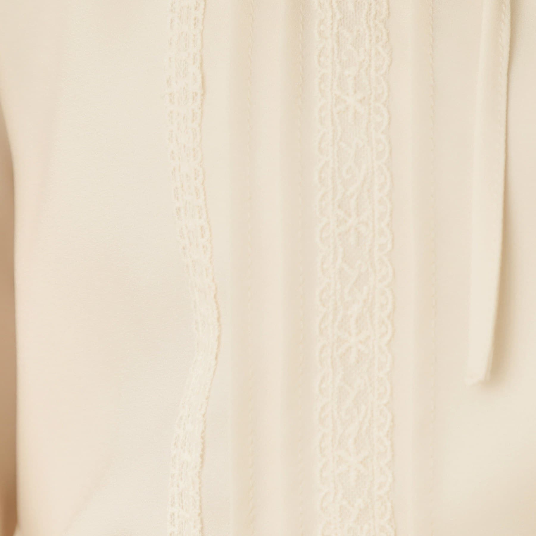 クチュール ブローチ Couture Brooch ピンタックレースブラウス （ブラック(019)） ブラック(019)