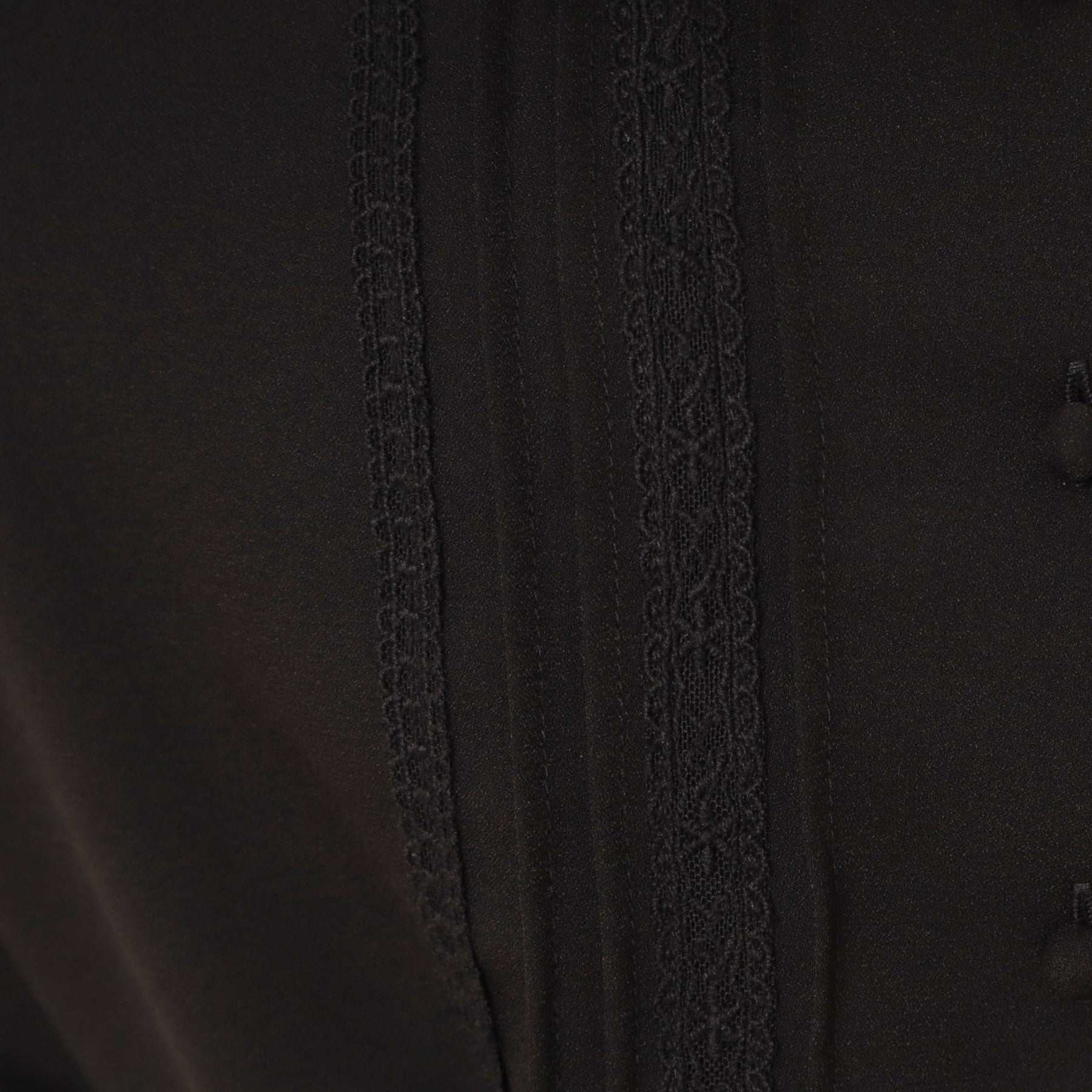 クチュール ブローチ Couture Brooch ピンタックレースブラウス （ブラック(019)） ブラック(019)