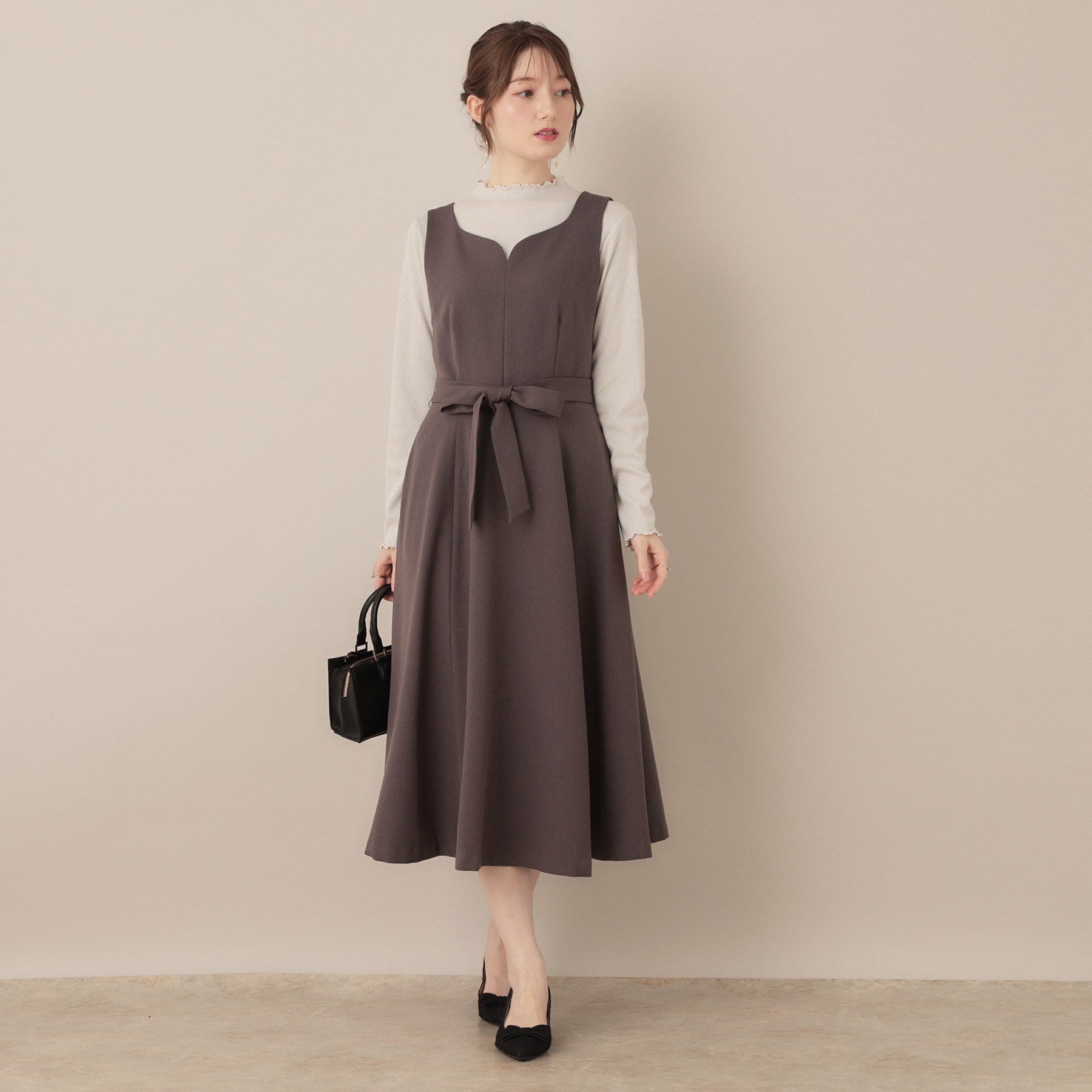 クチュール ブローチ Couture Brooch サステナブル テレコインナートップス （アイボリー(004)） アイボリー(004)