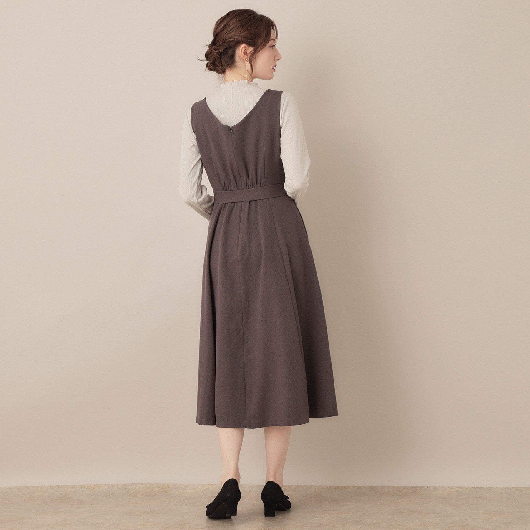 クチュール ブローチ Couture Brooch サステナブル テレコインナートップス （アイボリー(004)） アイボリー(004)