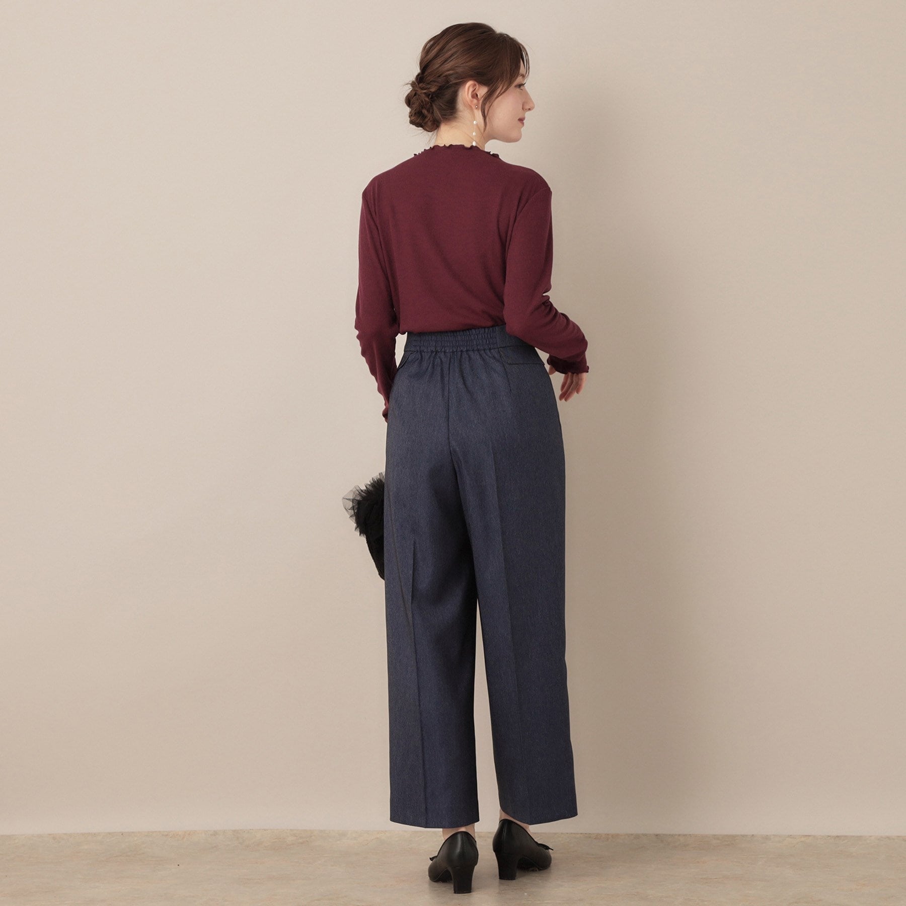 クチュール ブローチ Couture Brooch サステナブル テレコインナートップス （アイボリー(004)） アイボリー(004)