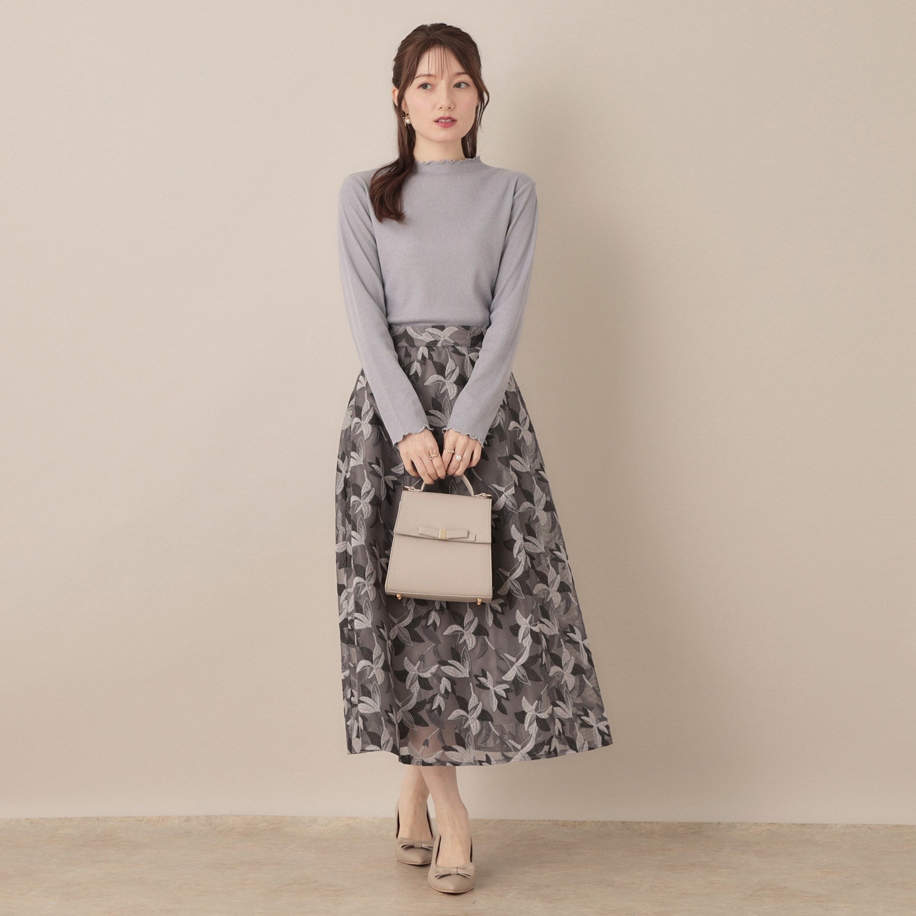 クチュール ブローチ Couture Brooch サステナブル テレコインナートップス （アイボリー(004)） アイボリー(004)