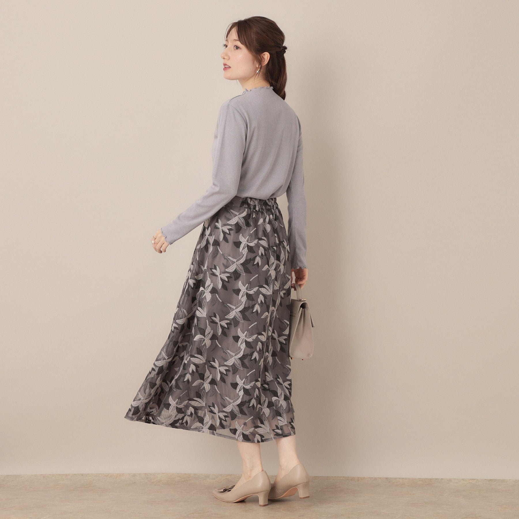 クチュール ブローチ Couture Brooch サステナブル テレコインナートップス （アイボリー(004)） アイボリー(004)