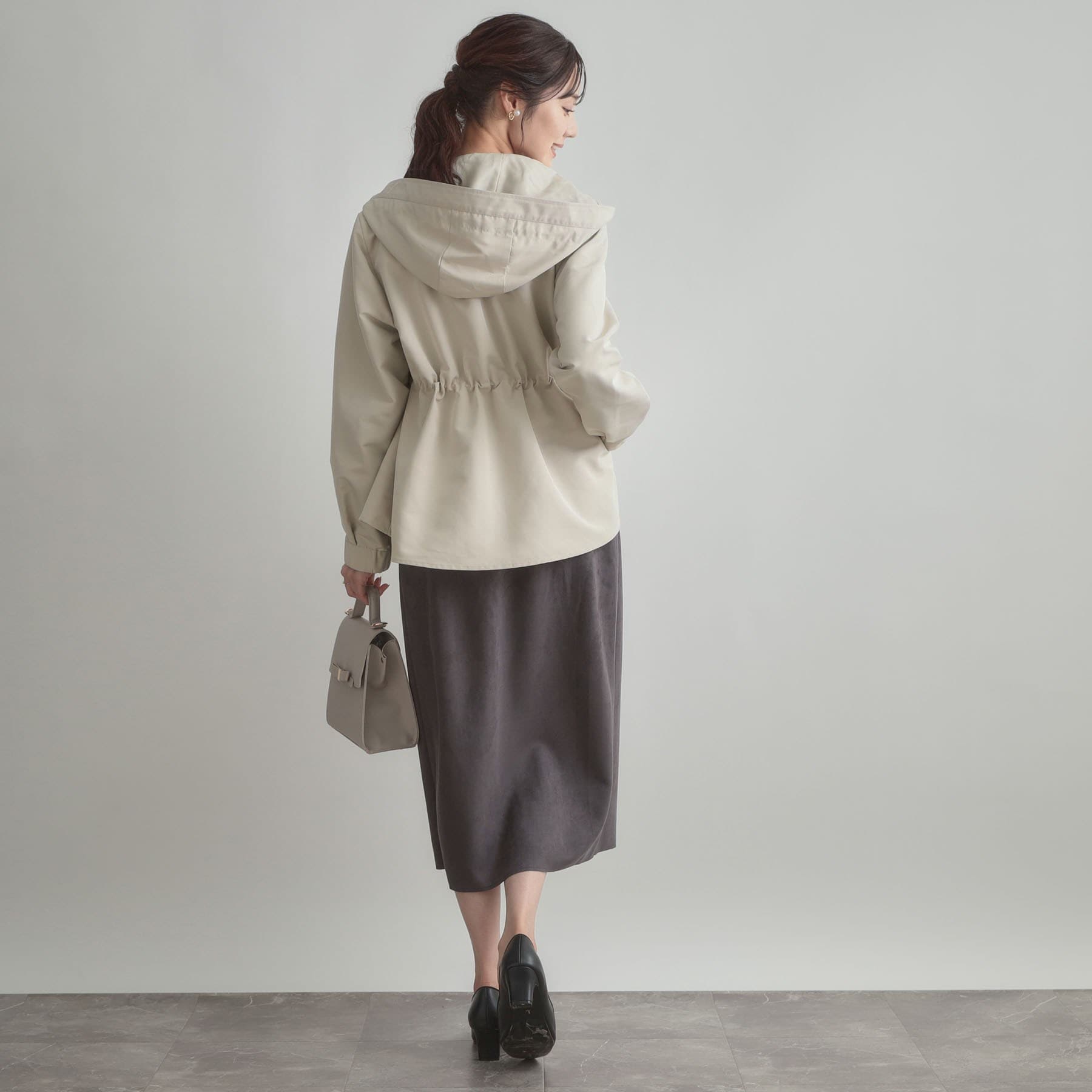 クチュール ブローチ Couture Brooch キルトライナー付マウンテンパーカ （ライトグレー(011)） ライトグレー(011)