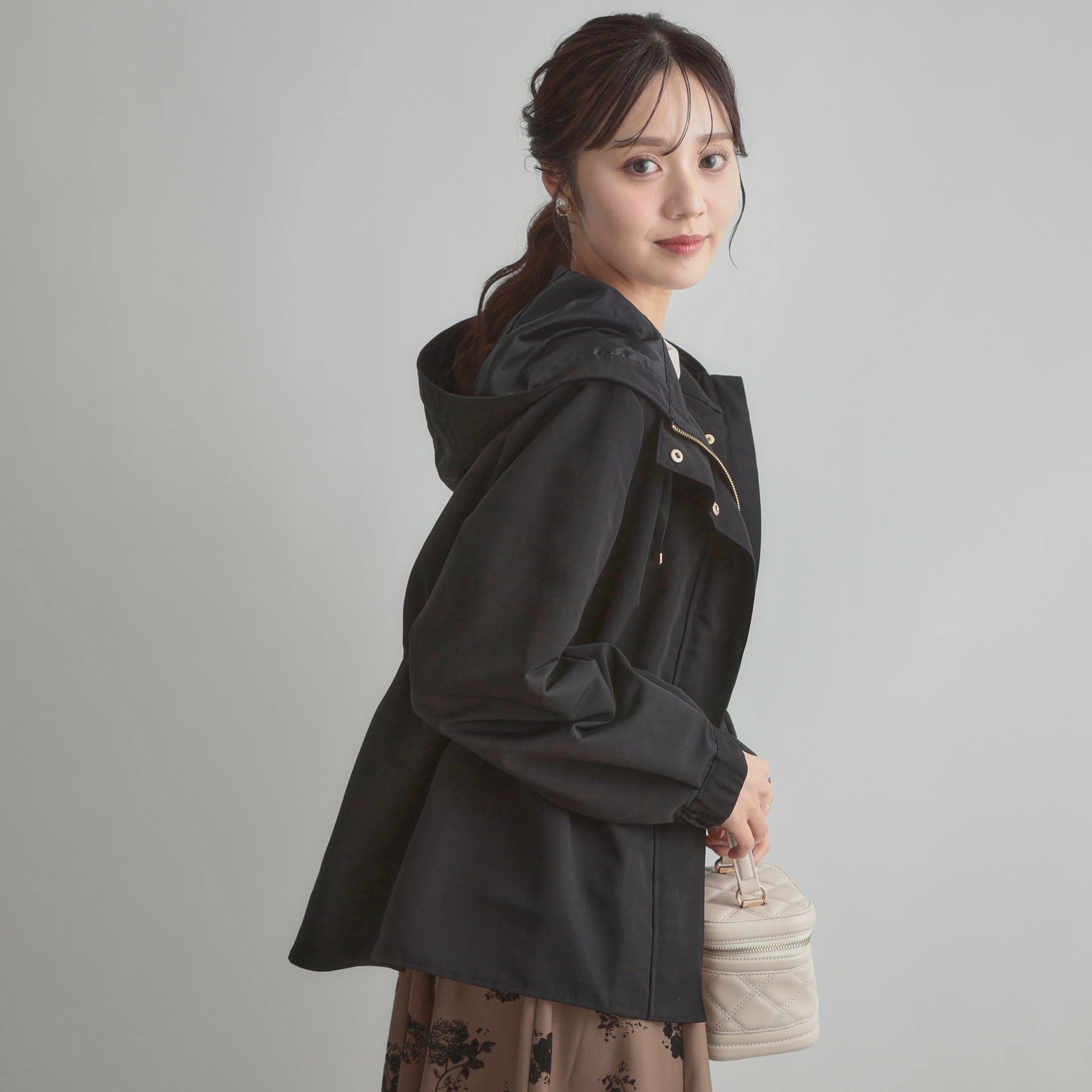 クチュール ブローチ Couture Brooch キルトライナー付マウンテンパーカ （ライトグレー(011)） ライトグレー(011)