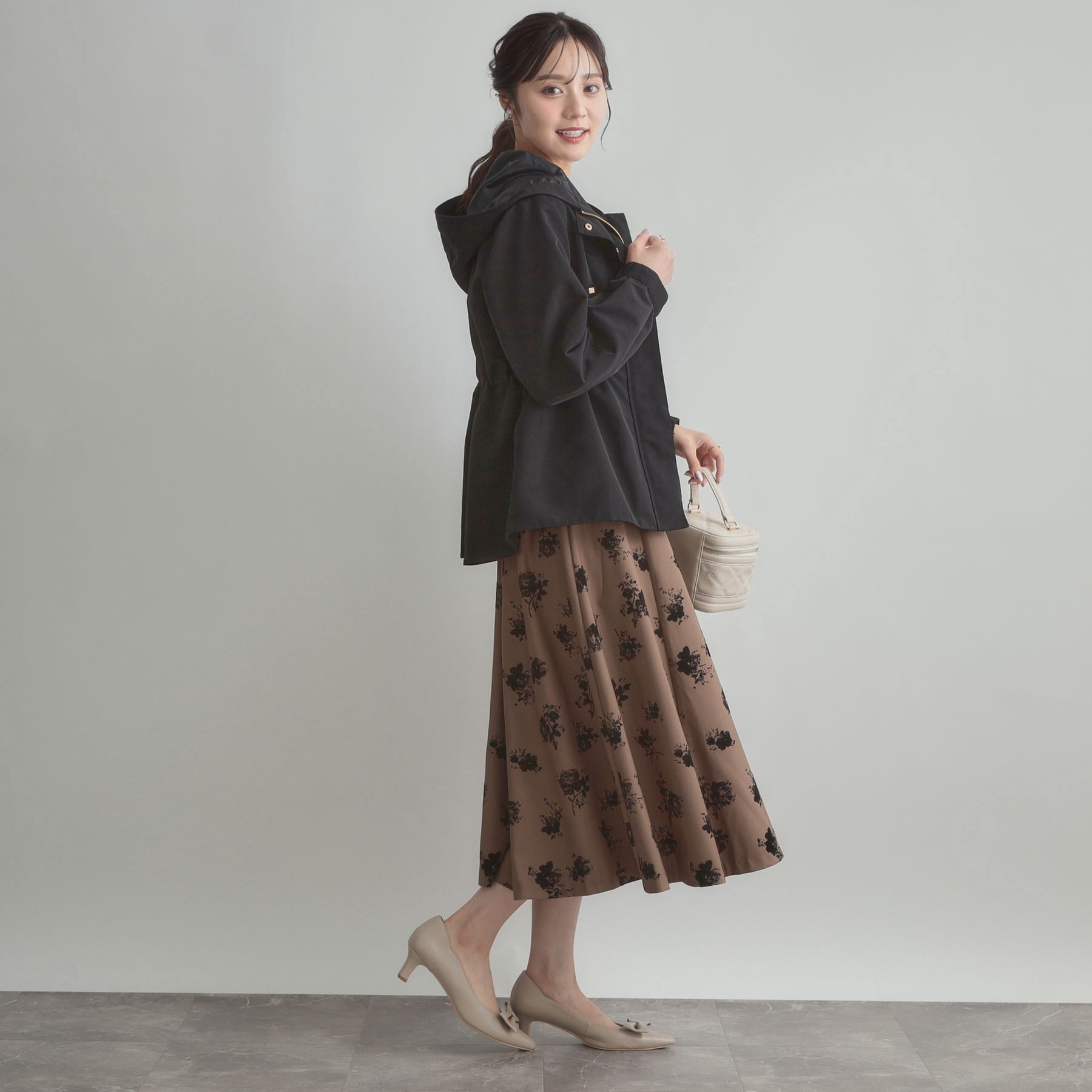 クチュール ブローチ Couture Brooch キルトライナー付マウンテンパーカ （ライトグレー(011)） ライトグレー(011)