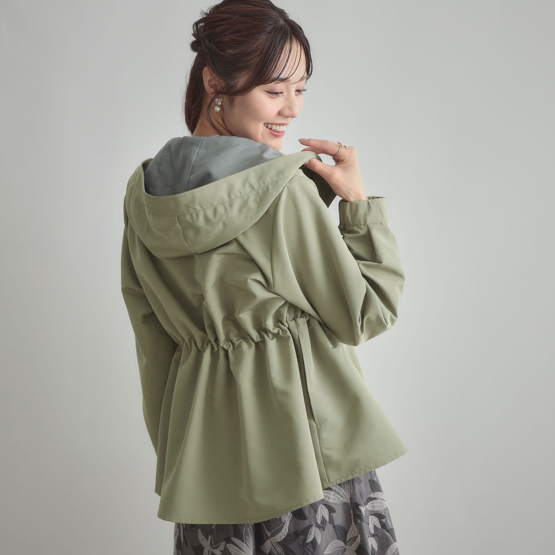 クチュール ブローチ Couture Brooch キルトライナー付マウンテンパーカ （ライトグレー(011)） ライトグレー(011)