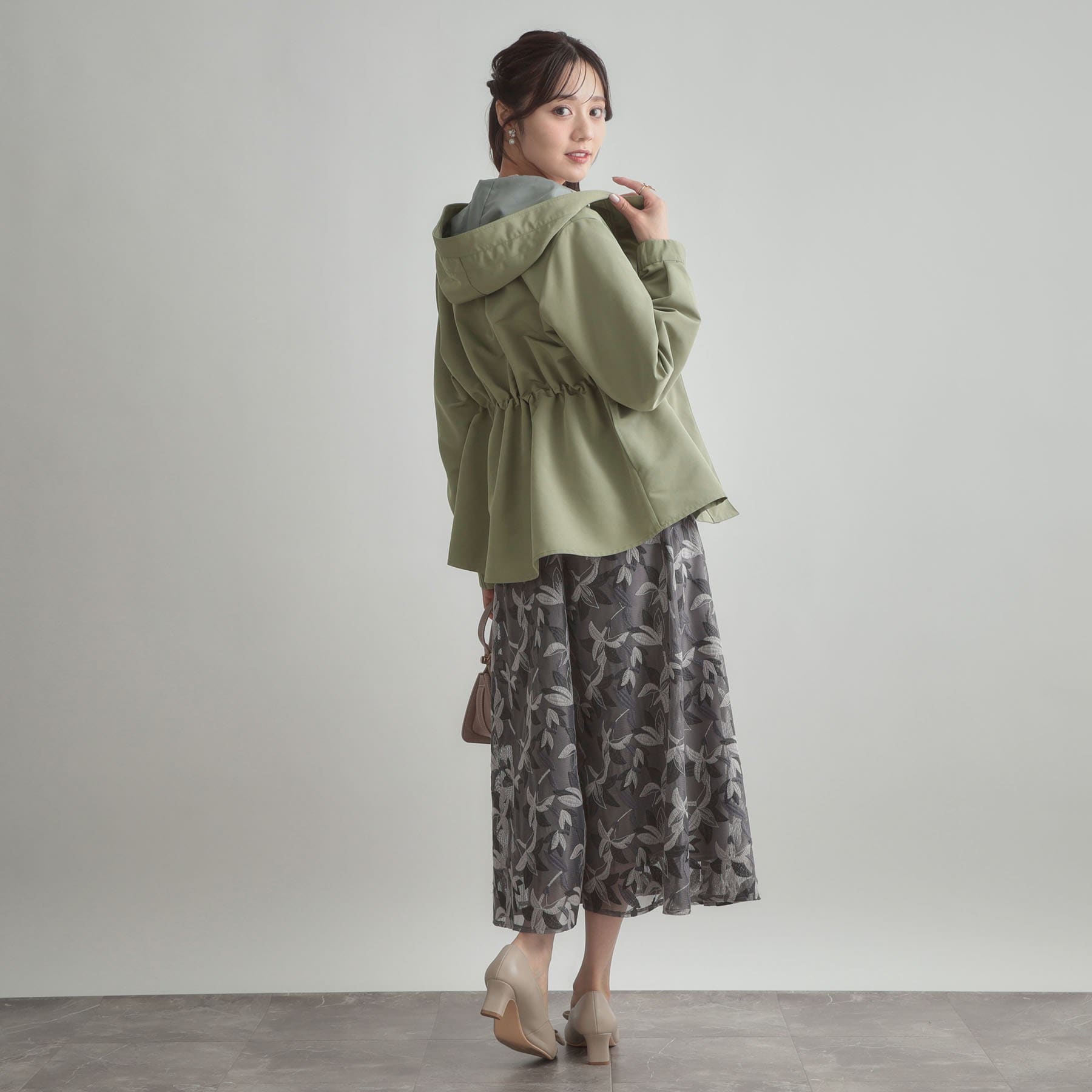 クチュール ブローチ Couture Brooch キルトライナー付マウンテンパーカ （ライトグレー(011)） ライトグレー(011)