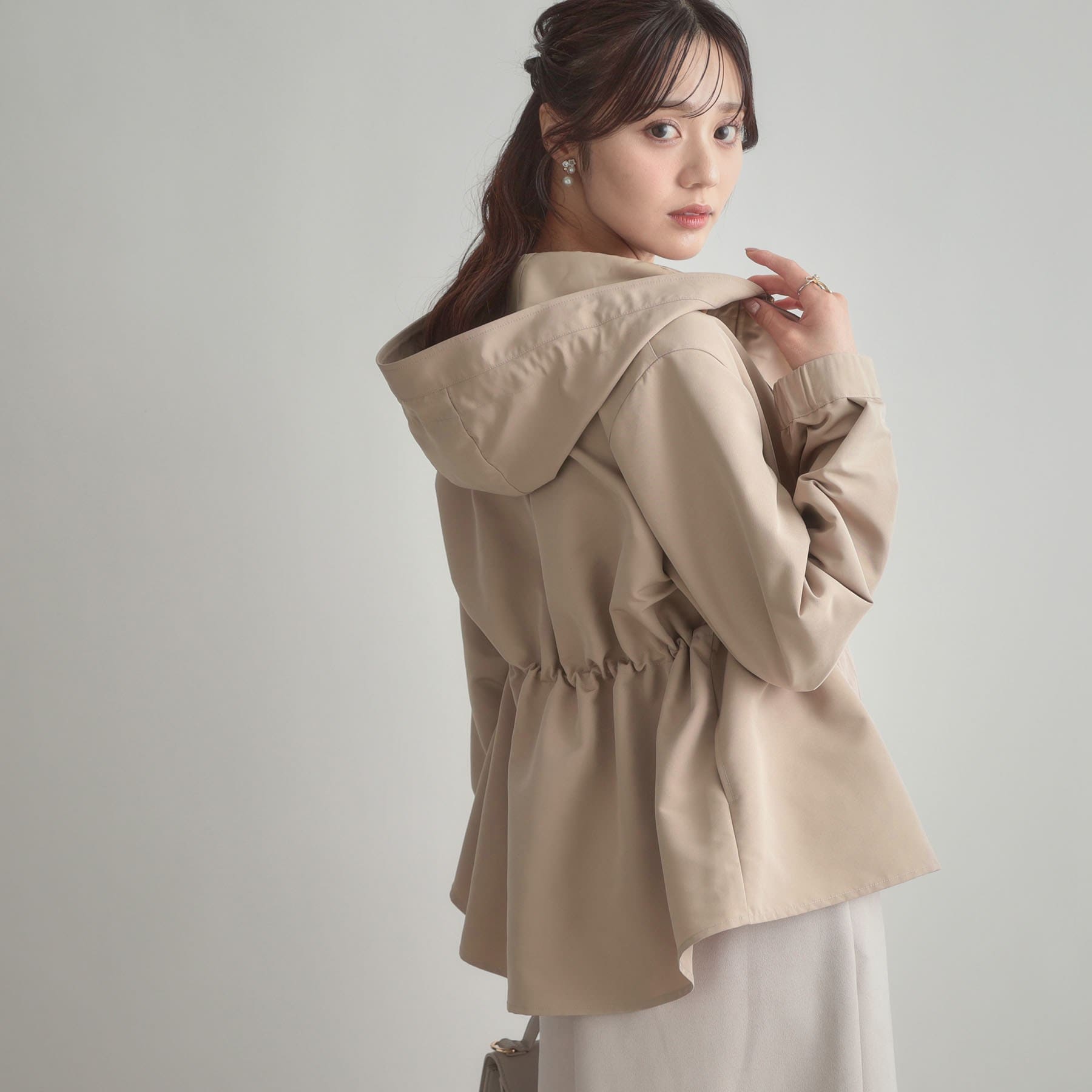 クチュール ブローチ Couture Brooch キルトライナー付マウンテンパーカ （ライトグレー(011)） ライトグレー(011)