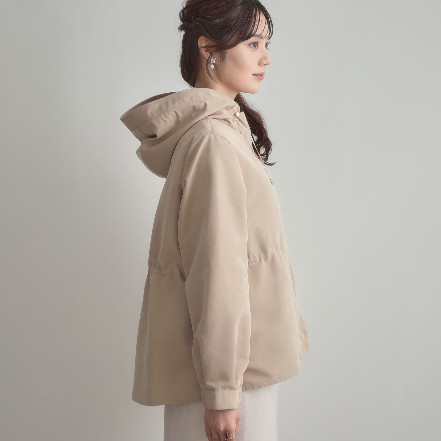 クチュール ブローチ Couture Brooch キルトライナー付マウンテンパーカ （ライトグレー(011)） ライトグレー(011)