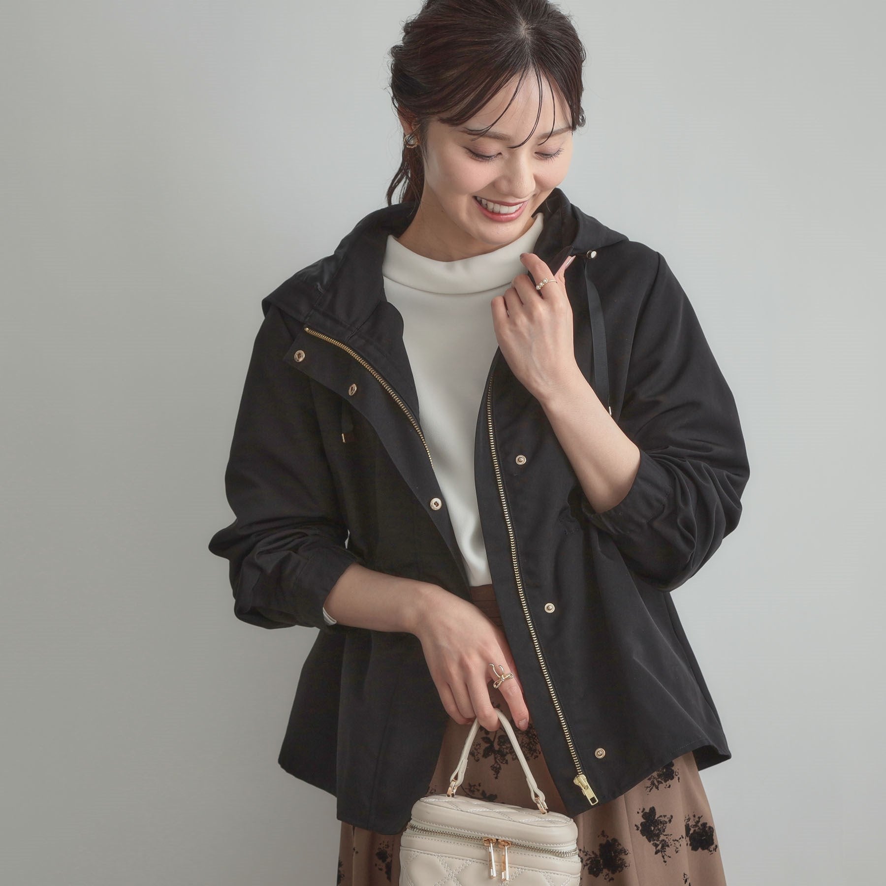 クチュール ブローチ Couture Brooch キルトライナー付マウンテンパーカ （ブラック(019)） ブラック(019)