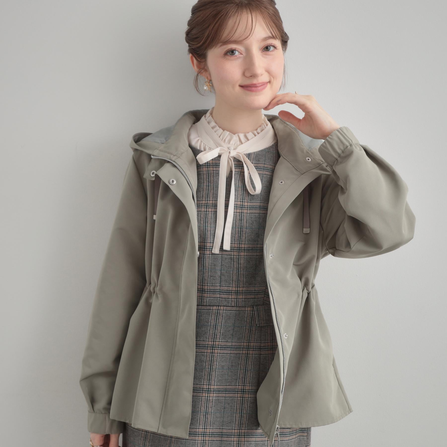 クチュール ブローチ Couture Brooch キルトライナー付マウンテンパーカ （カーキ(027)） カーキ(027)